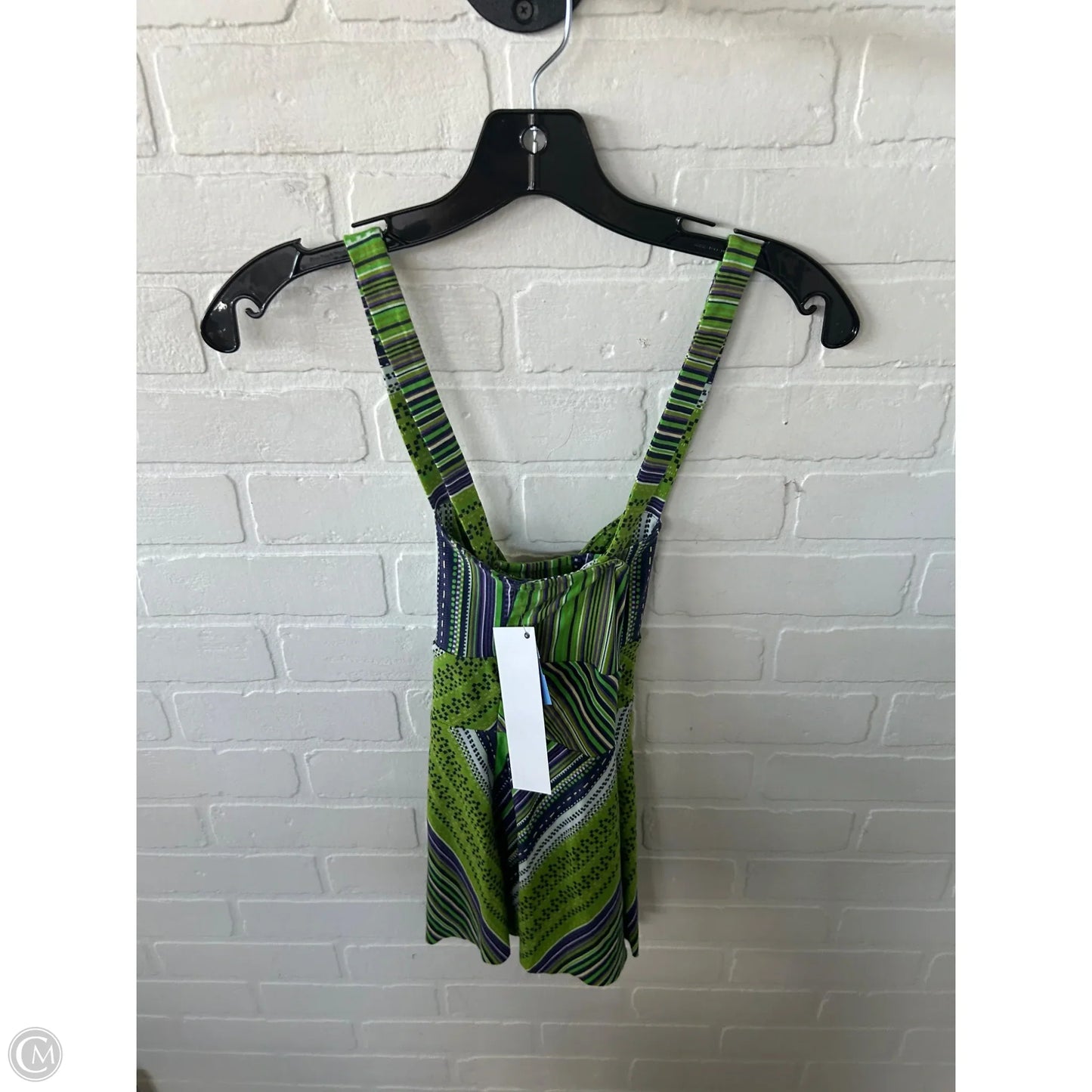 Top Sleeveless By Free People In Green & Purple, Size: S