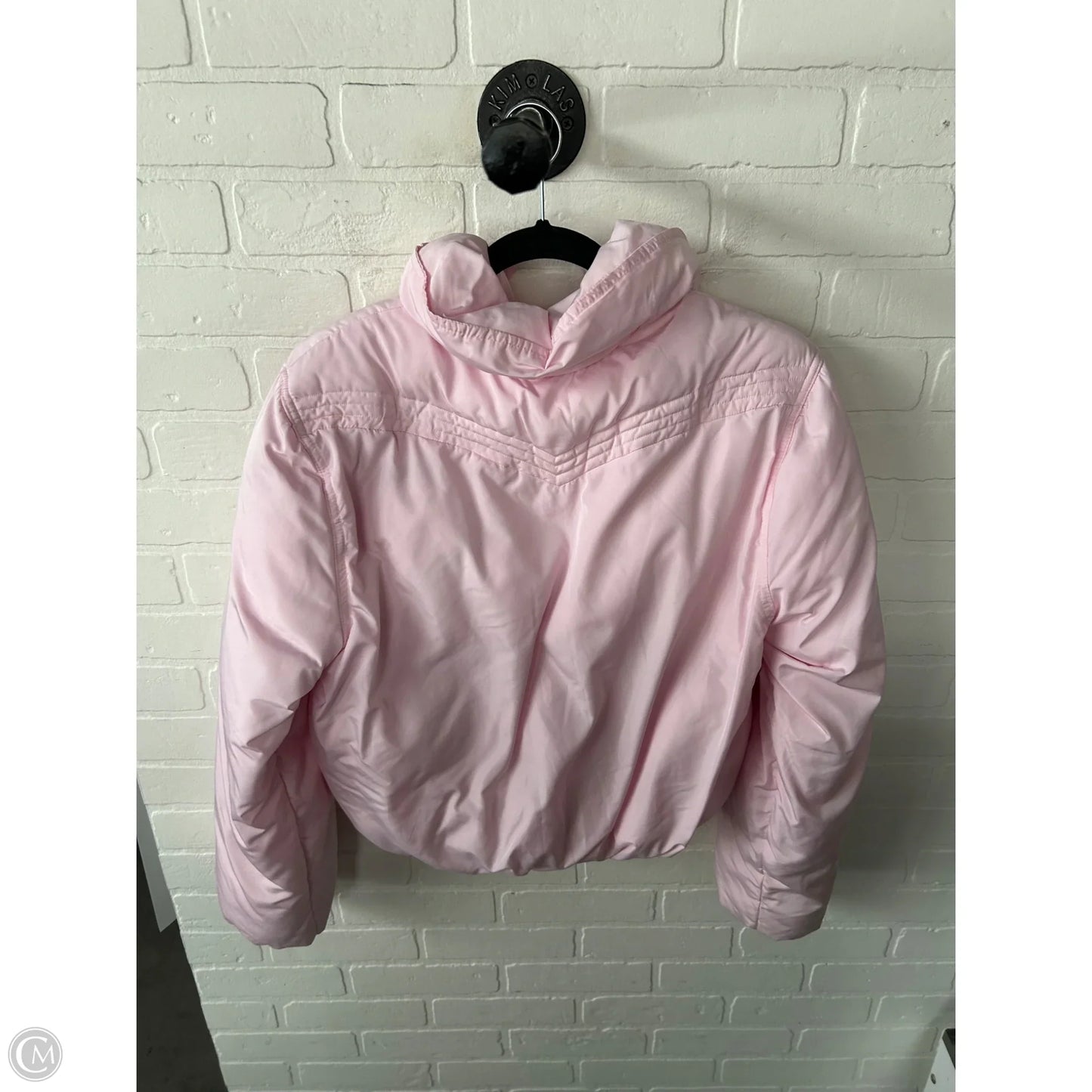 Coat Puffer & Quilted By Urban Outfitters In Pink, Size: M