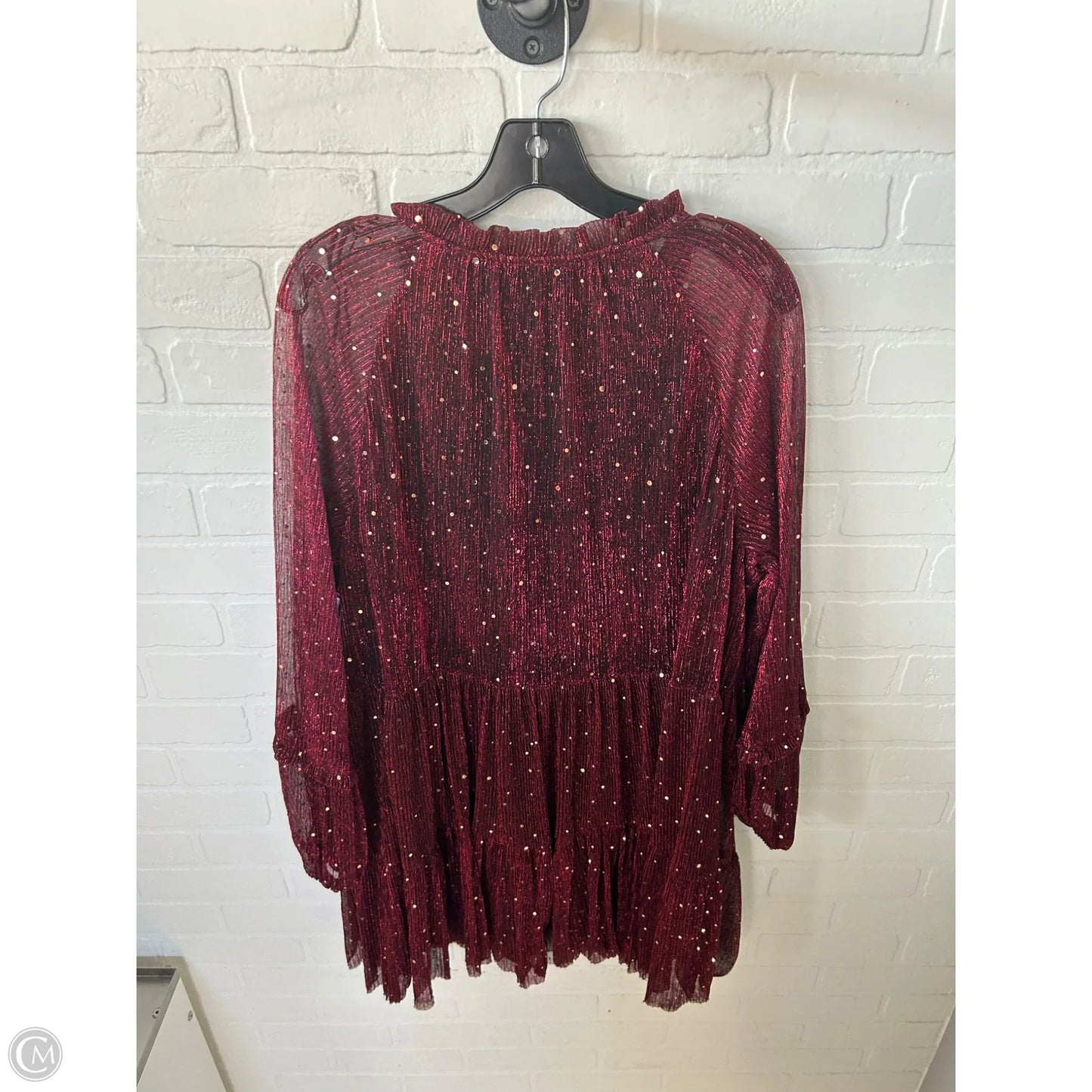 Dress Party Short By Vince Camuto In Red, Size: Xl