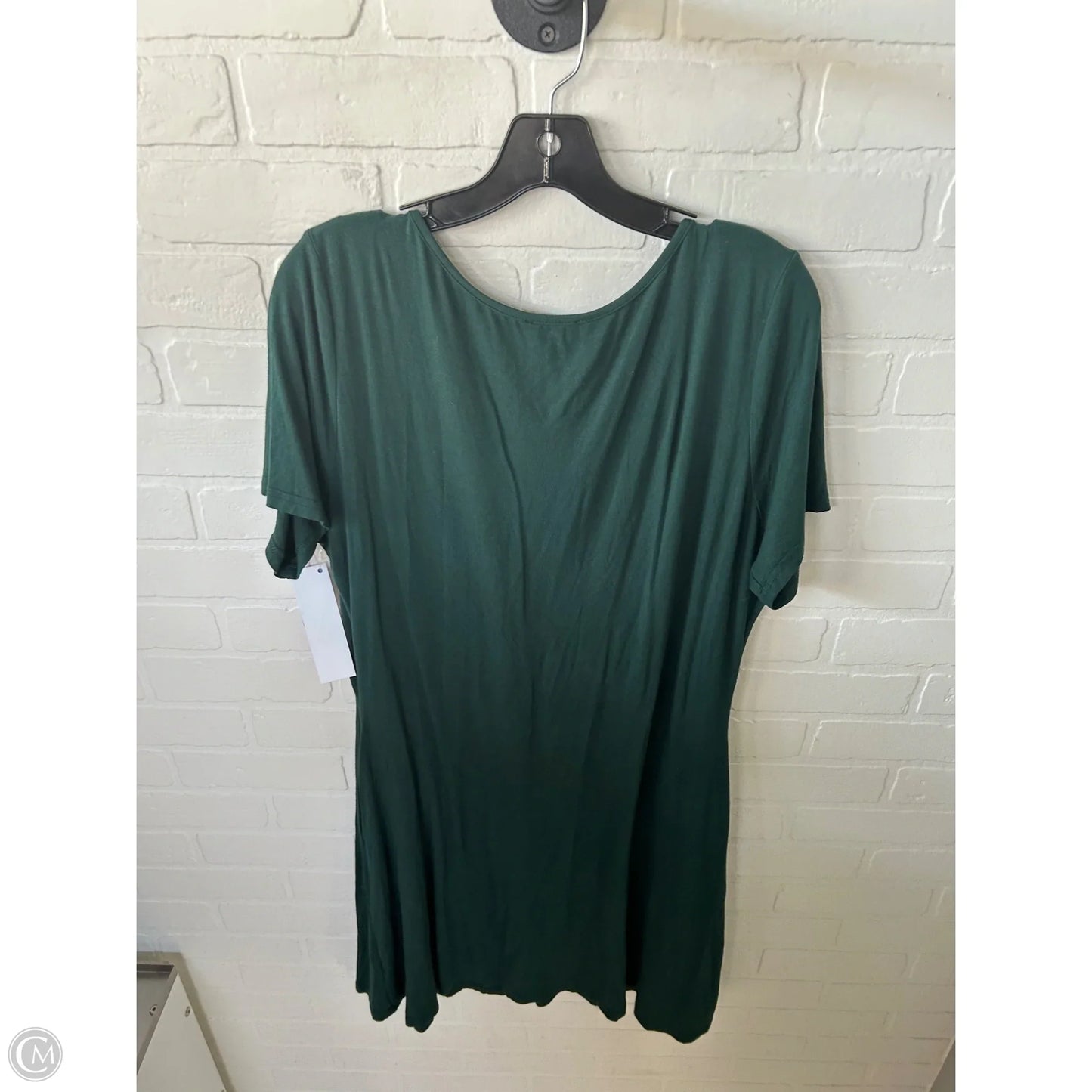 Dress Casual Short By Cme In Green, Size: 1x