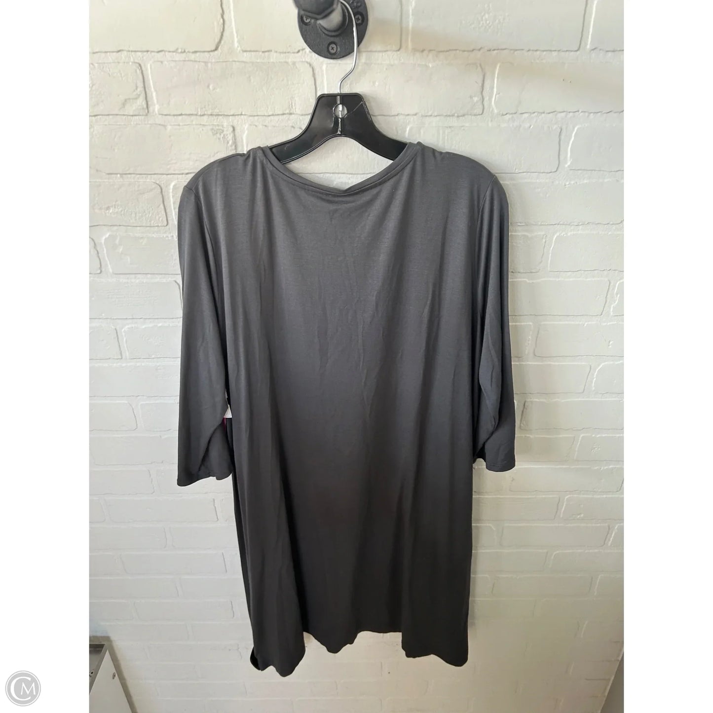 Dress Casual Short By Eileen Fisher In Grey, Size: L