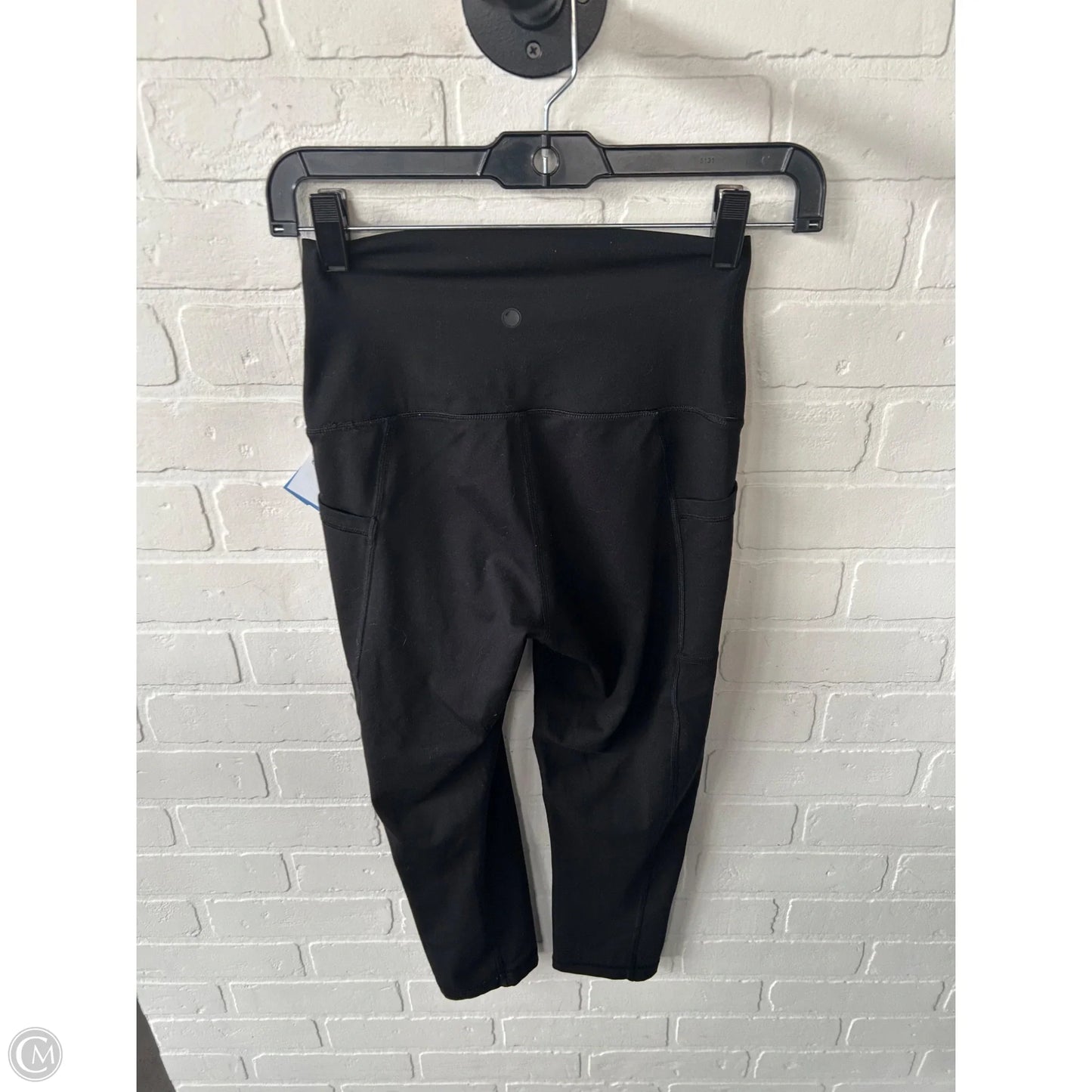 Athletic Capris By Yogalicious In Black, Size: S