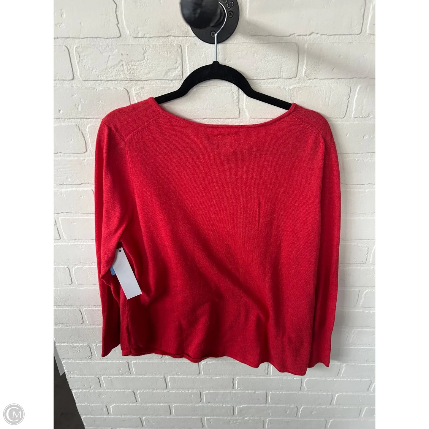 Sweater By Nic + Zoe In Red, Size: Xxl