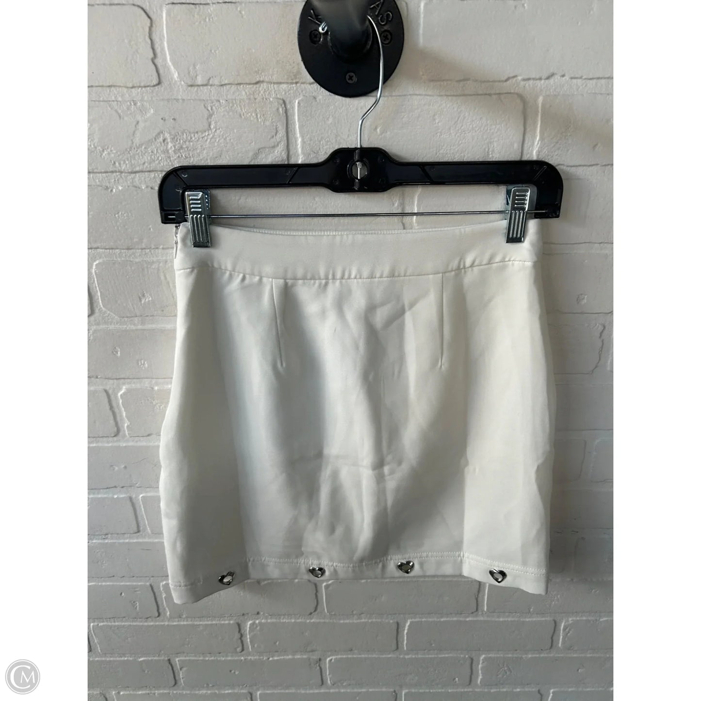 Skirt Mini & Short By Blue Rain In Ivory, Size: 0