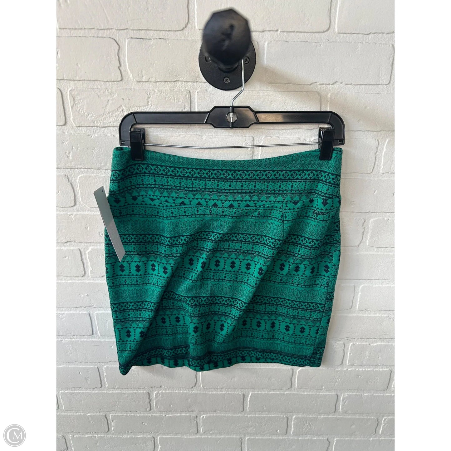 Skirt Mini & Short By Kavu In Blue & Green, Size: 4