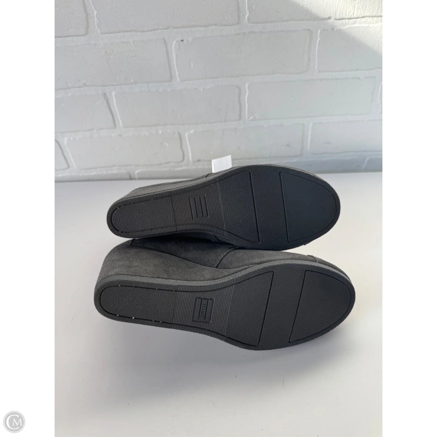 Boots Ankle Heels By Toms In Grey, Size: 8.5