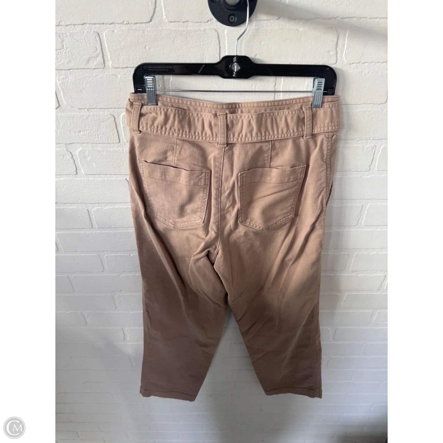 Jeans Straight By Loft In Tan Denim, Size: 4