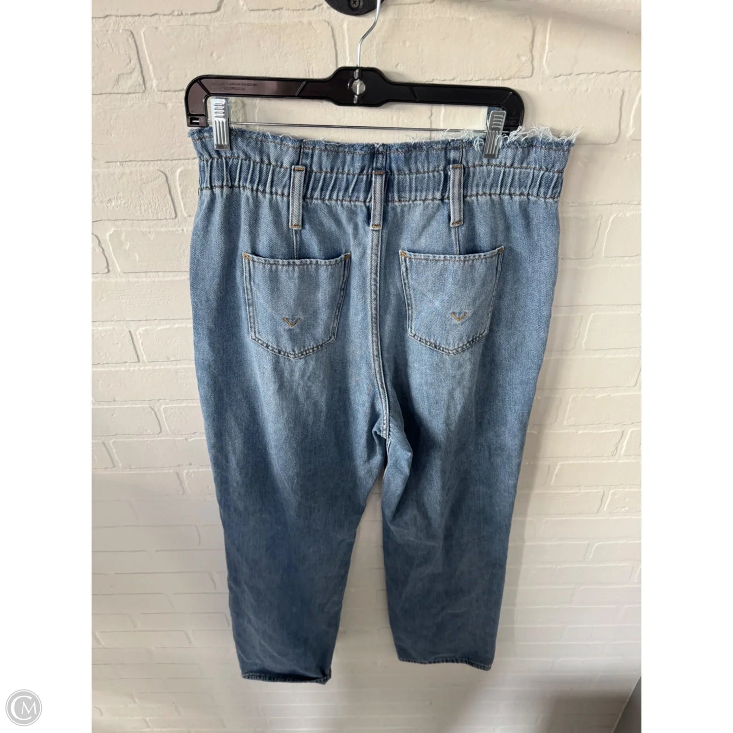 Jeans Straight By Hudson In Blue Denim, Size: 10