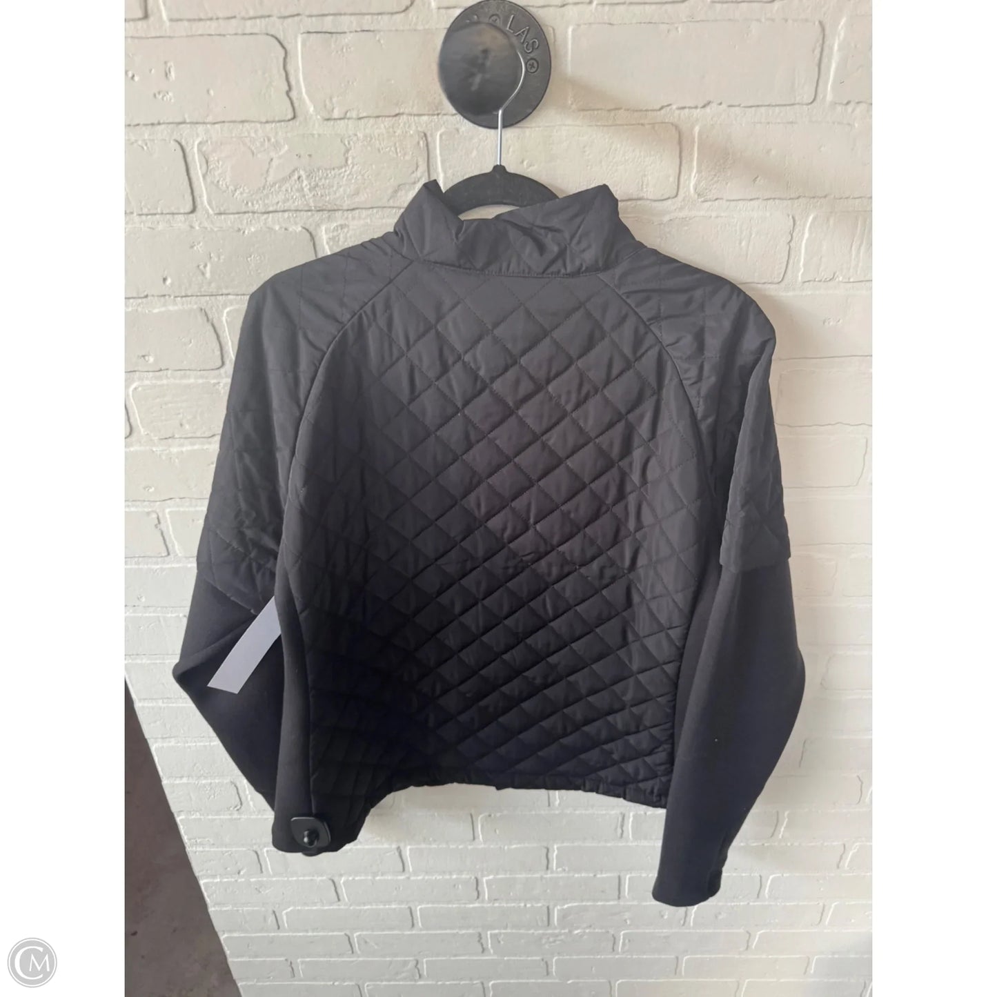 Jacket Puffer & Quilted By Zuda In Black, Size: L