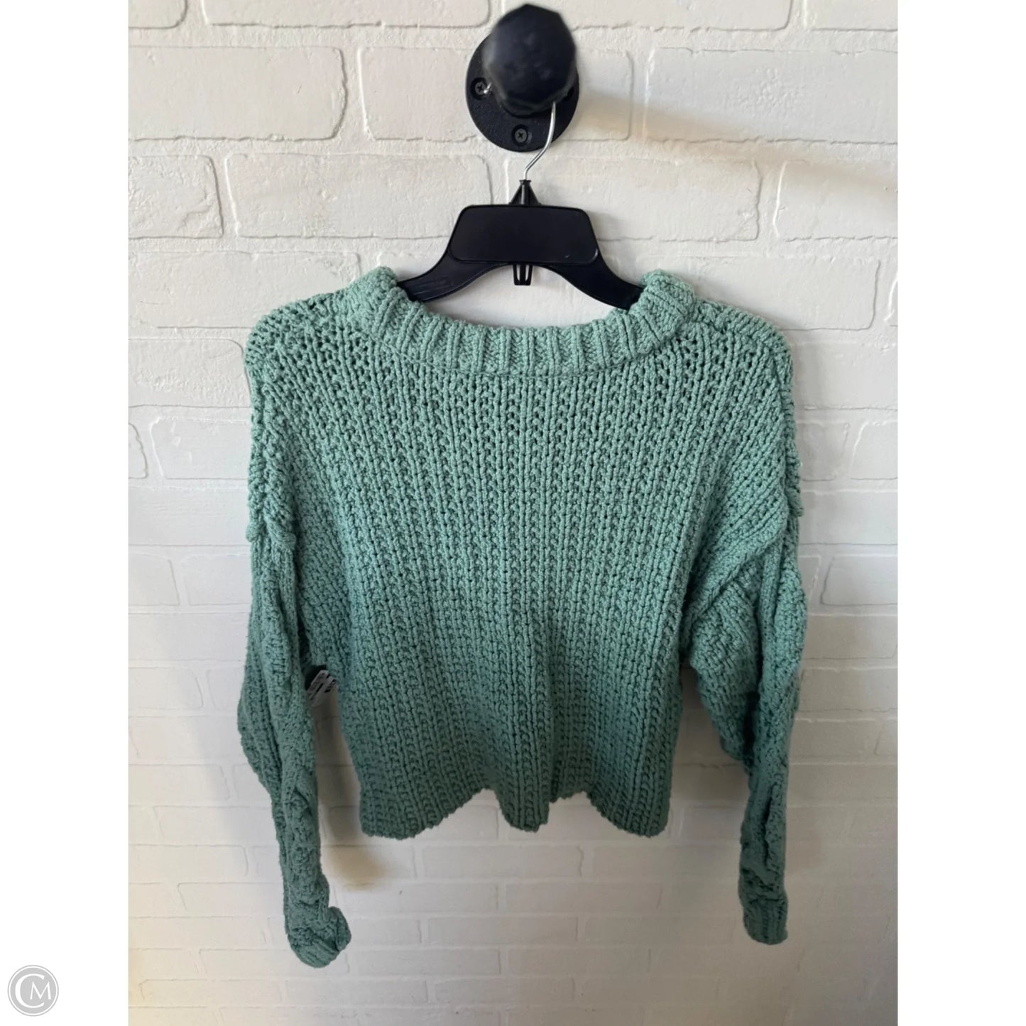 Sweater By Free People In Green, Size: L