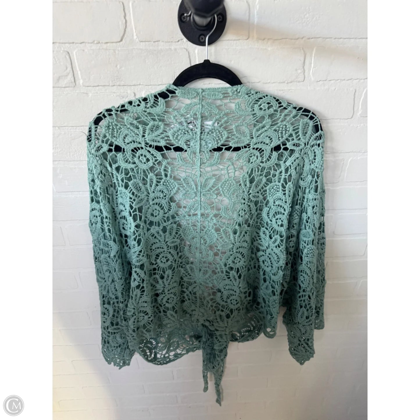 Shawl By Clothes Mentor In Green, Size: Osfm