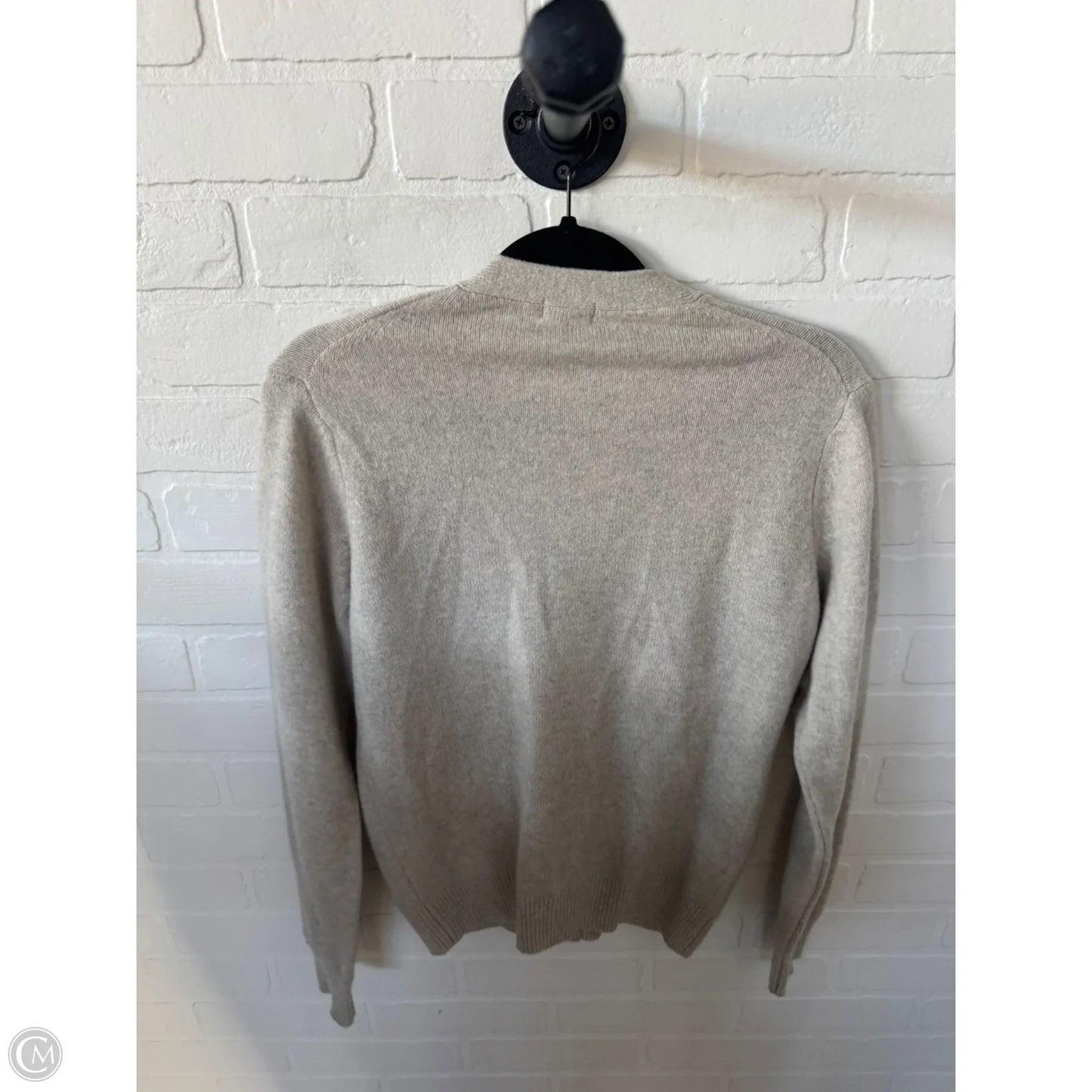 Sweater Cardigan By Uniqlo In Tan, Size: Xs