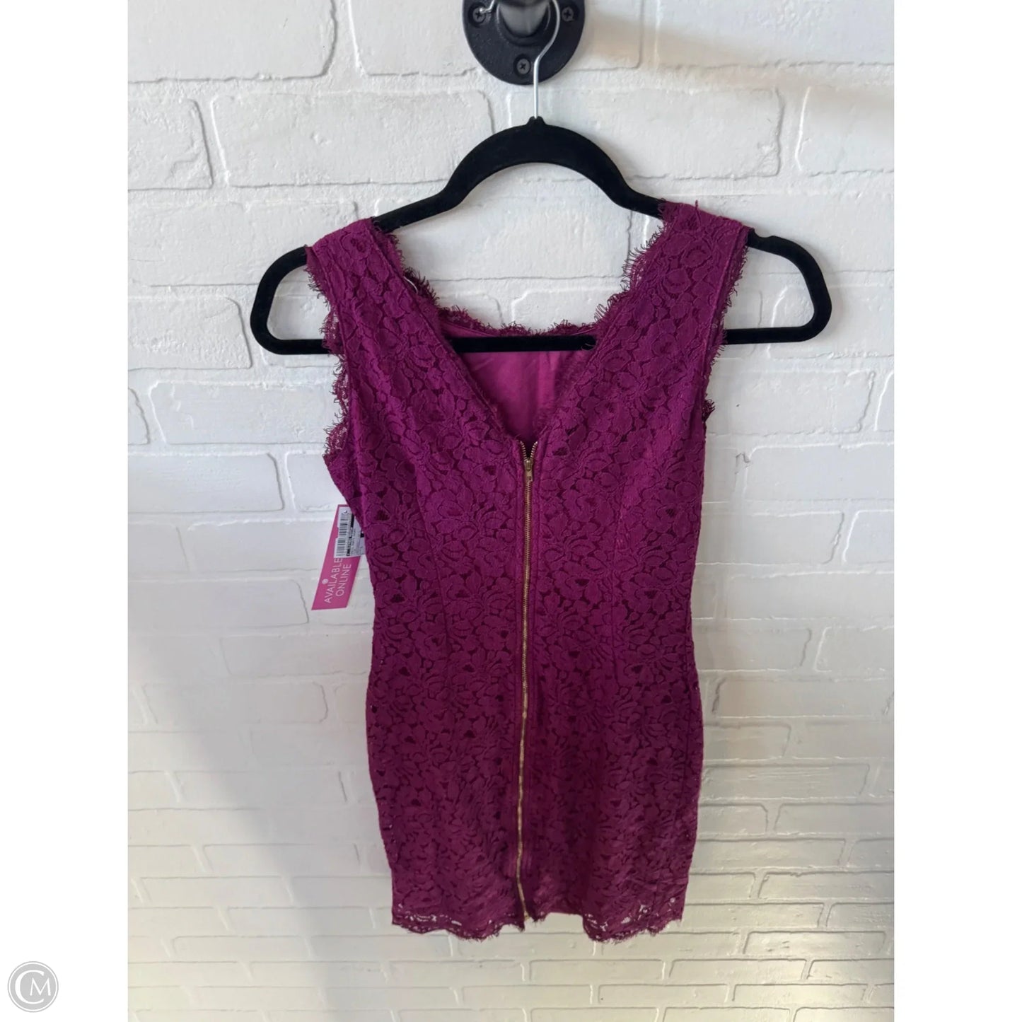 Dress Party Short By Clothes Mentor In Pink, Size: S