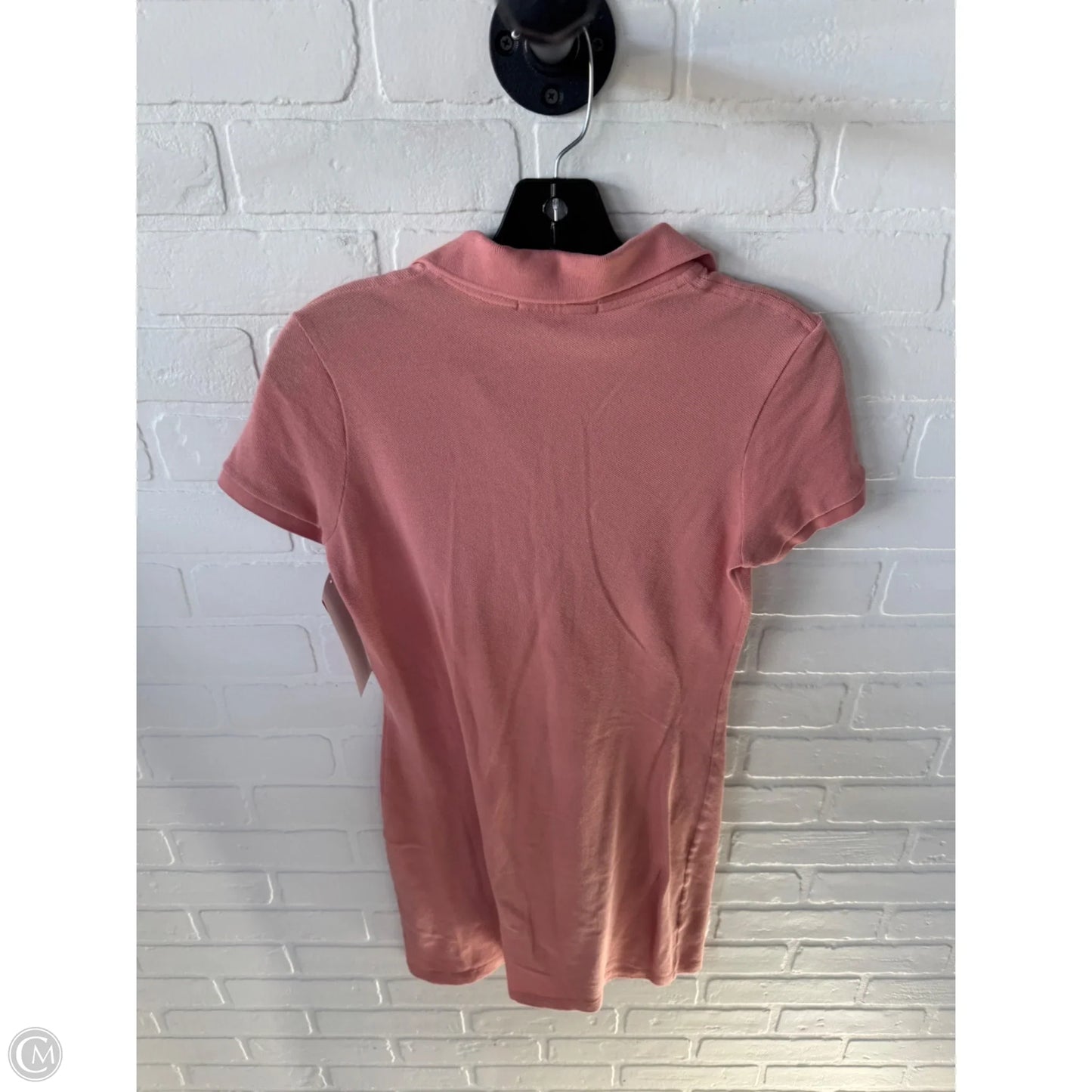 Dress Casual Short By Lacoste In Orange & Pink, Size: M