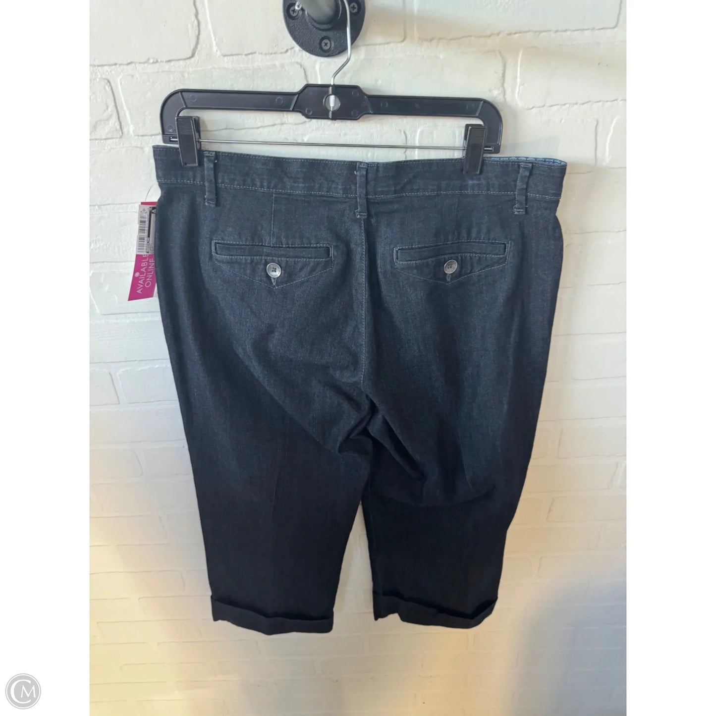 Capris By Bandolino In Blue, Size: 12