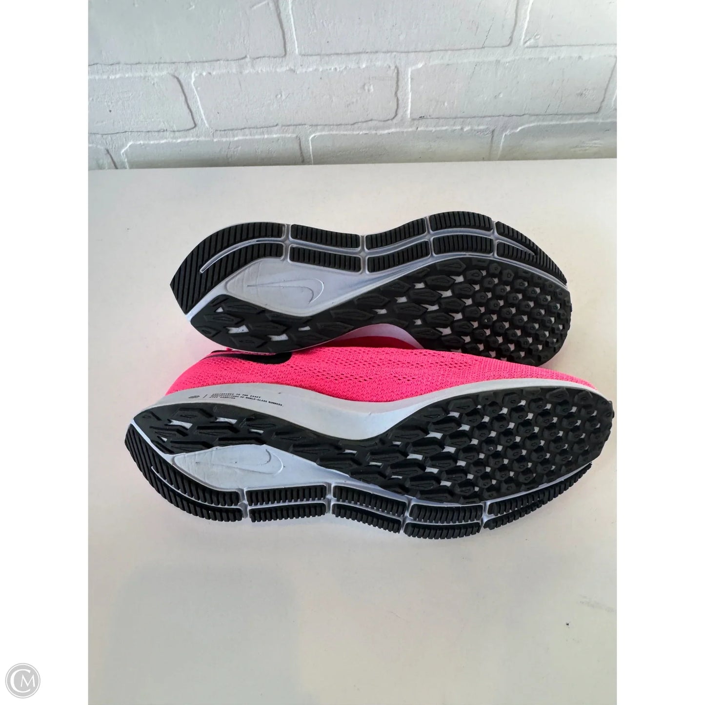 Shoes Athletic By Nike In Black & Pink, Size: 7