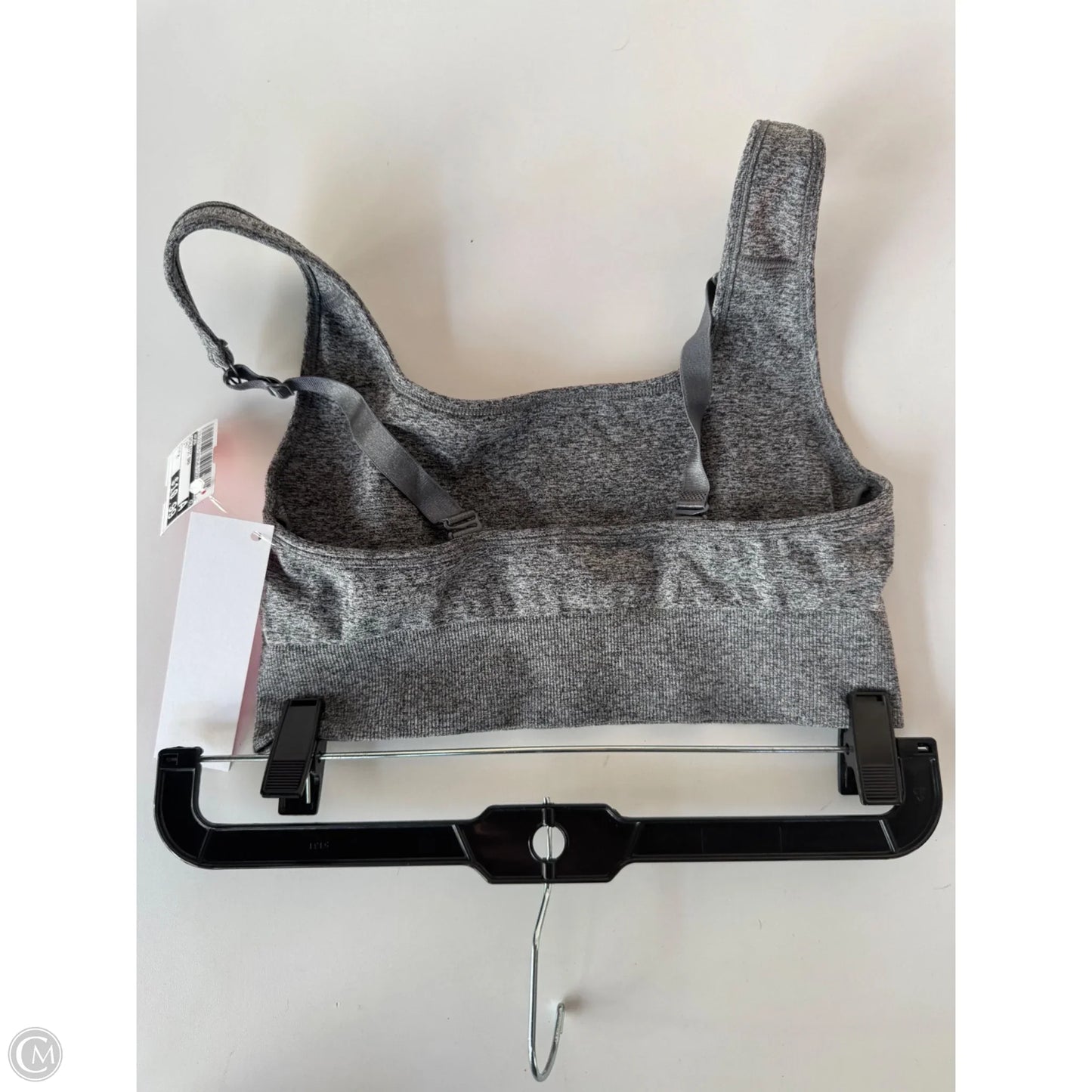 Athletic Bra By Puma In Grey, Size: M