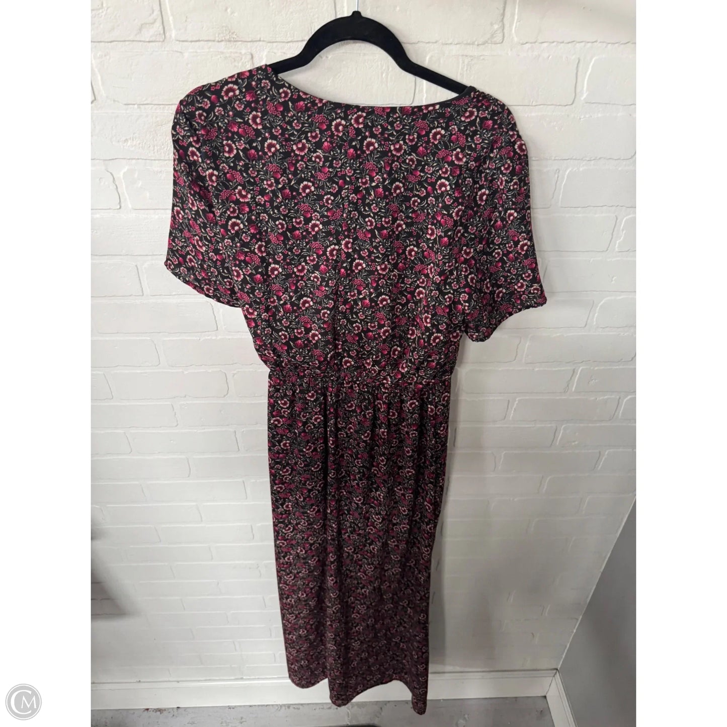 Dress Casual Maxi By Miami In Black & Red, Size: L