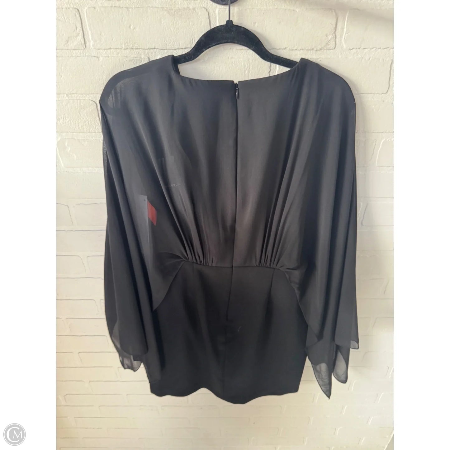 Dress Designer By Halston In Black, Size: M