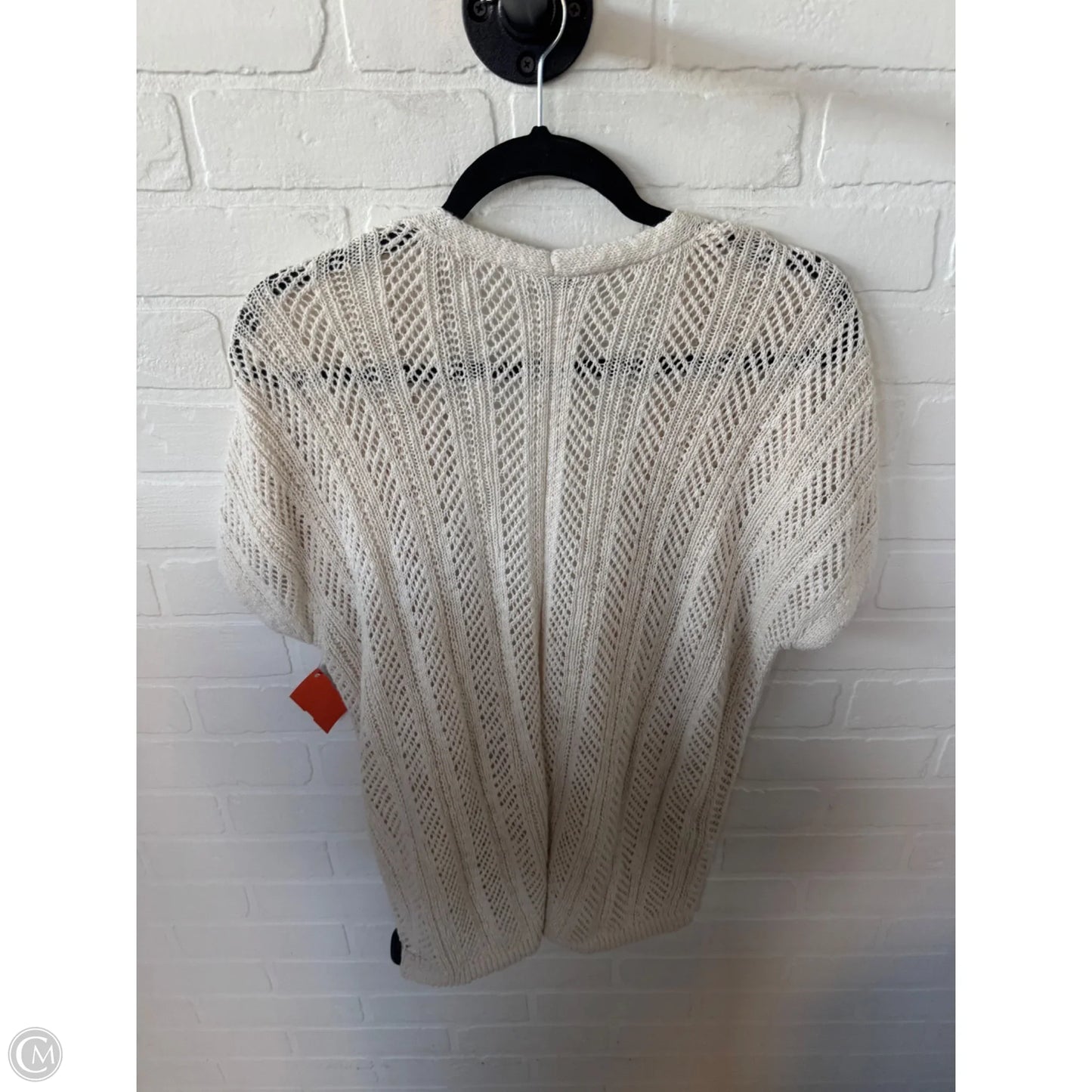 Sweater Cardigan By Loft In Cream, Size: Sp