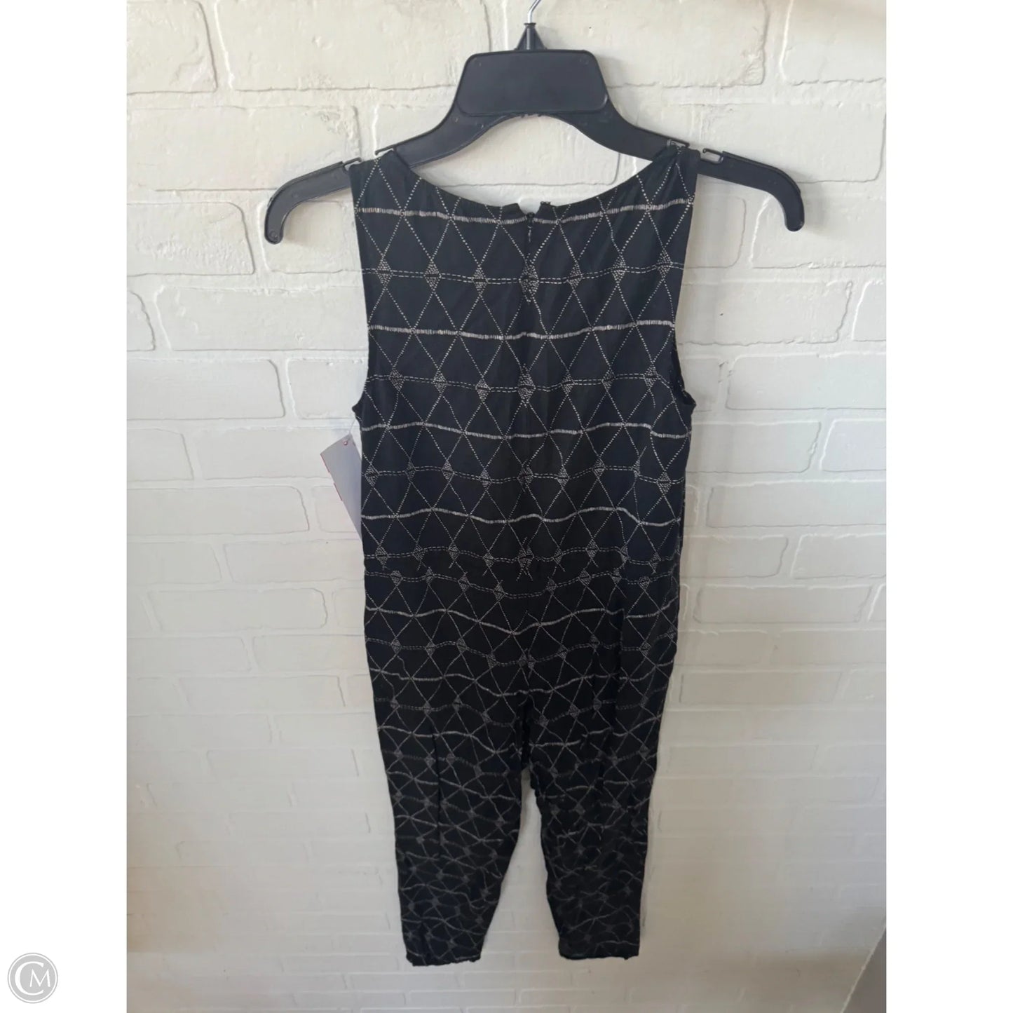 Jumpsuit By Madewell In Black & Cream, Size: Xxs
