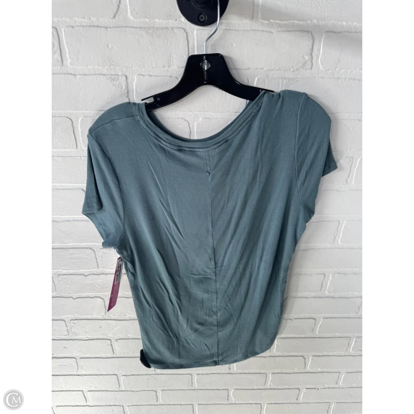 Athletic Top Short Sleeve By Athleta In Green, Size: S