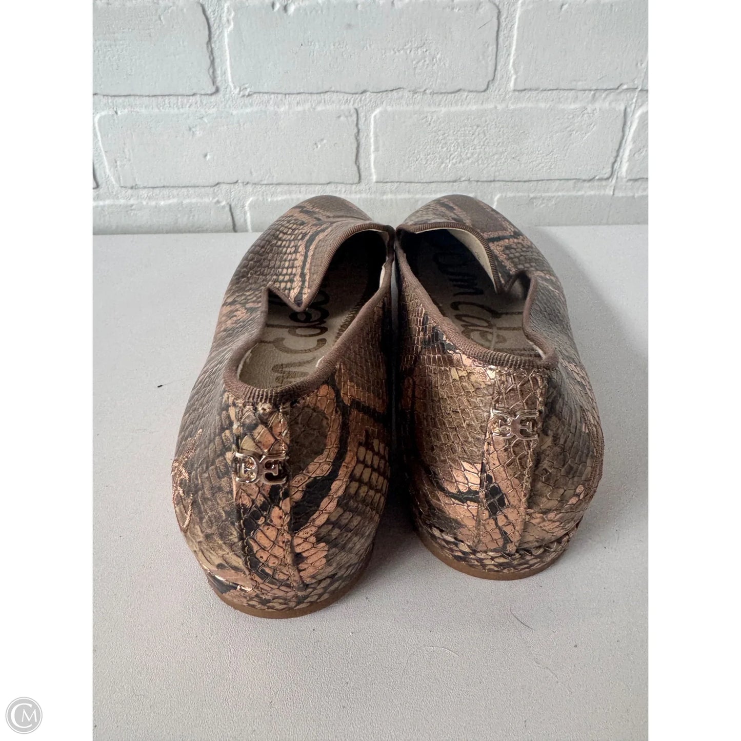 Shoes Flats By Sam Edelman In Snakeskin Print, Size: 7.5