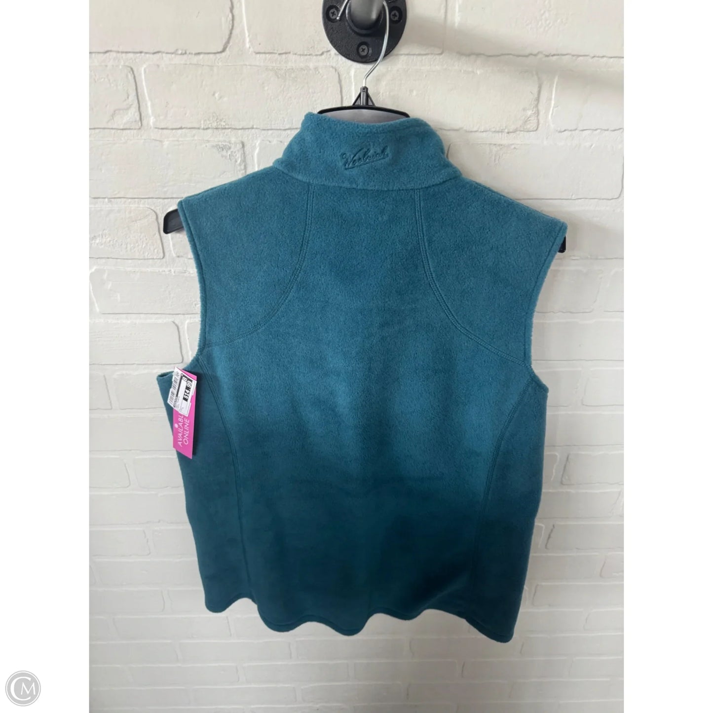 Vest Fleece By Woolrich In Green, Size: L
