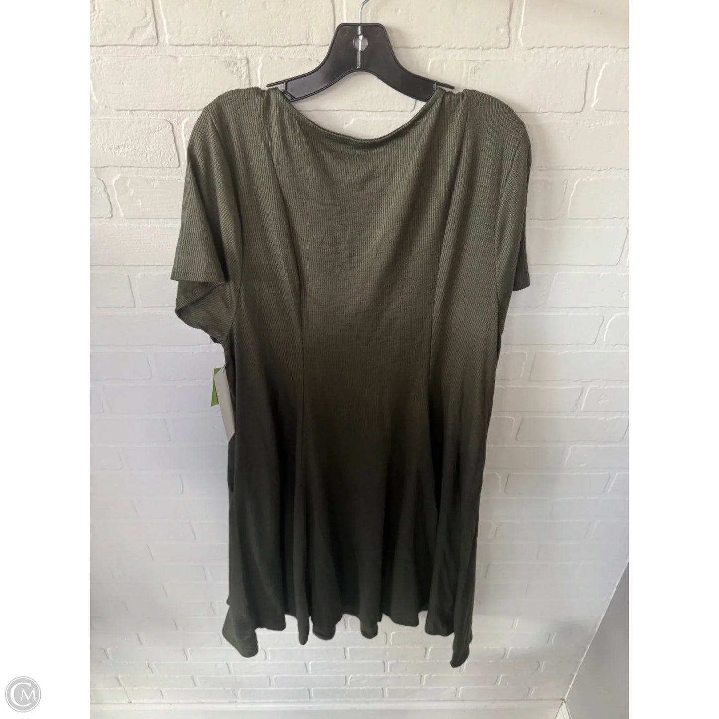Dress Casual Midi By Torrid In Green, Size: 4x