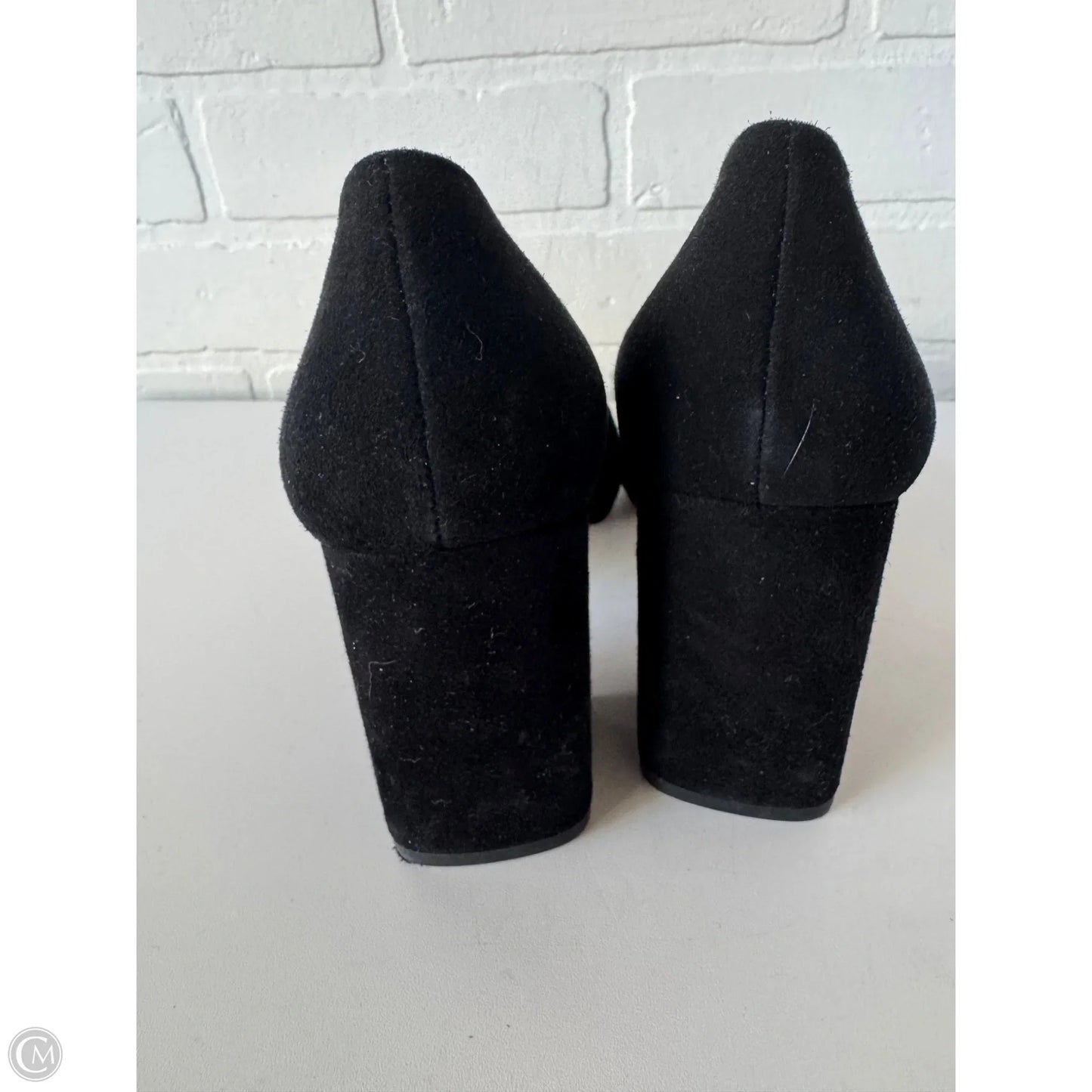 Shoes Heels Block By Ann Taylor In Black, Size: 7.5