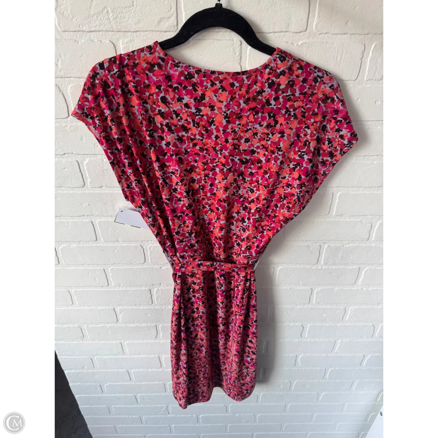 Dress Work By Nine West In Orange & Pink, Size: M