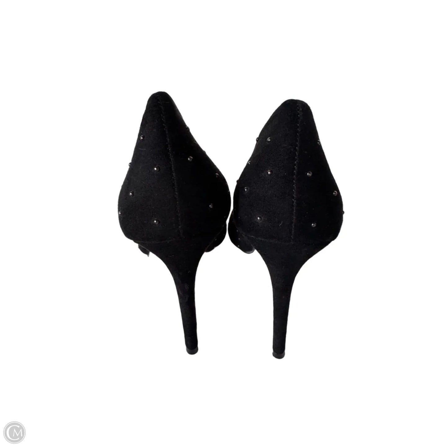 Shoes Heels Stiletto By Express In Black & Gold, Size: 10