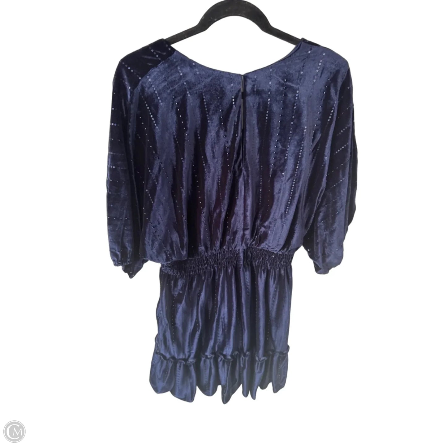 Dress Party Short By Taylor In Blue, Size: Xl