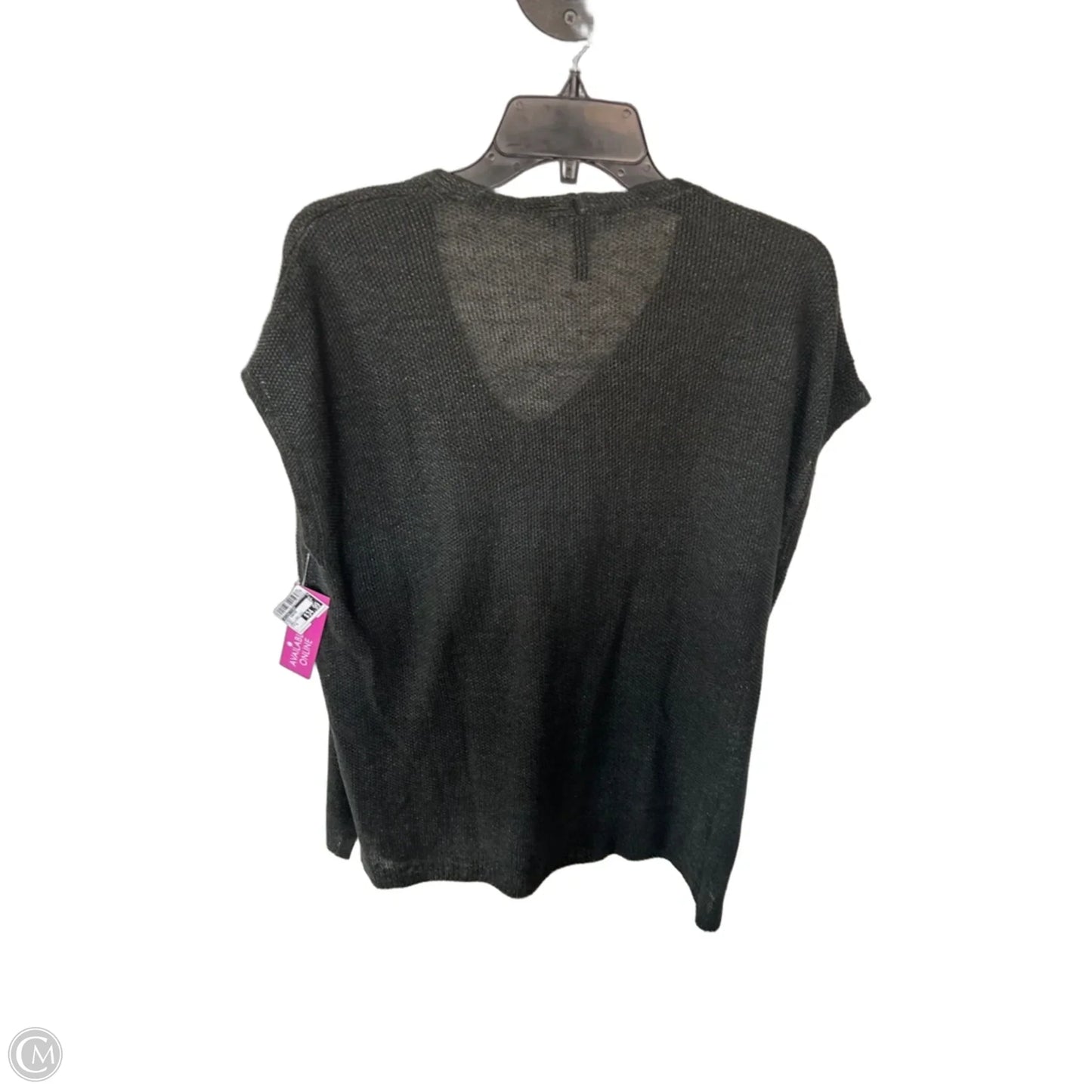 Vest Sweater By Eileen Fisher In Grey, Size: S