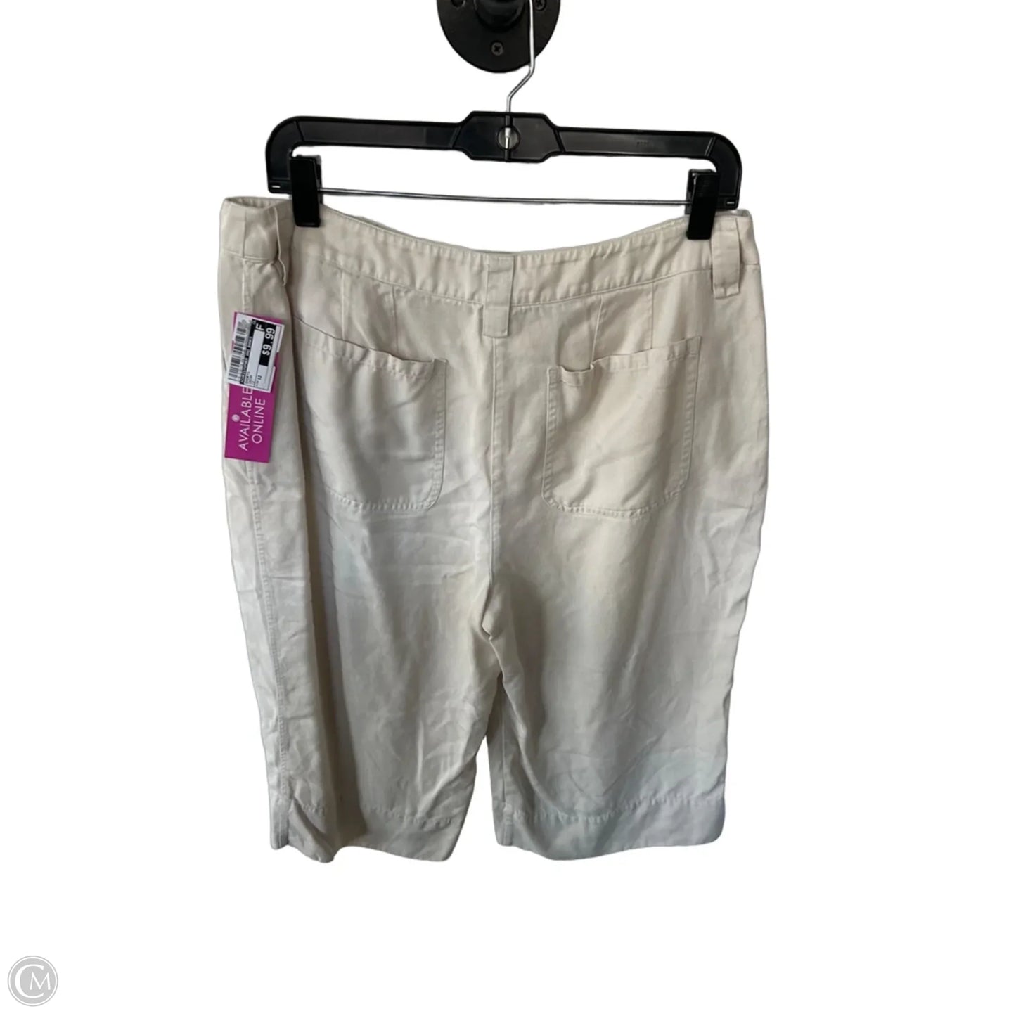 Shorts By Christopher And Banks In Cream, Size: 12