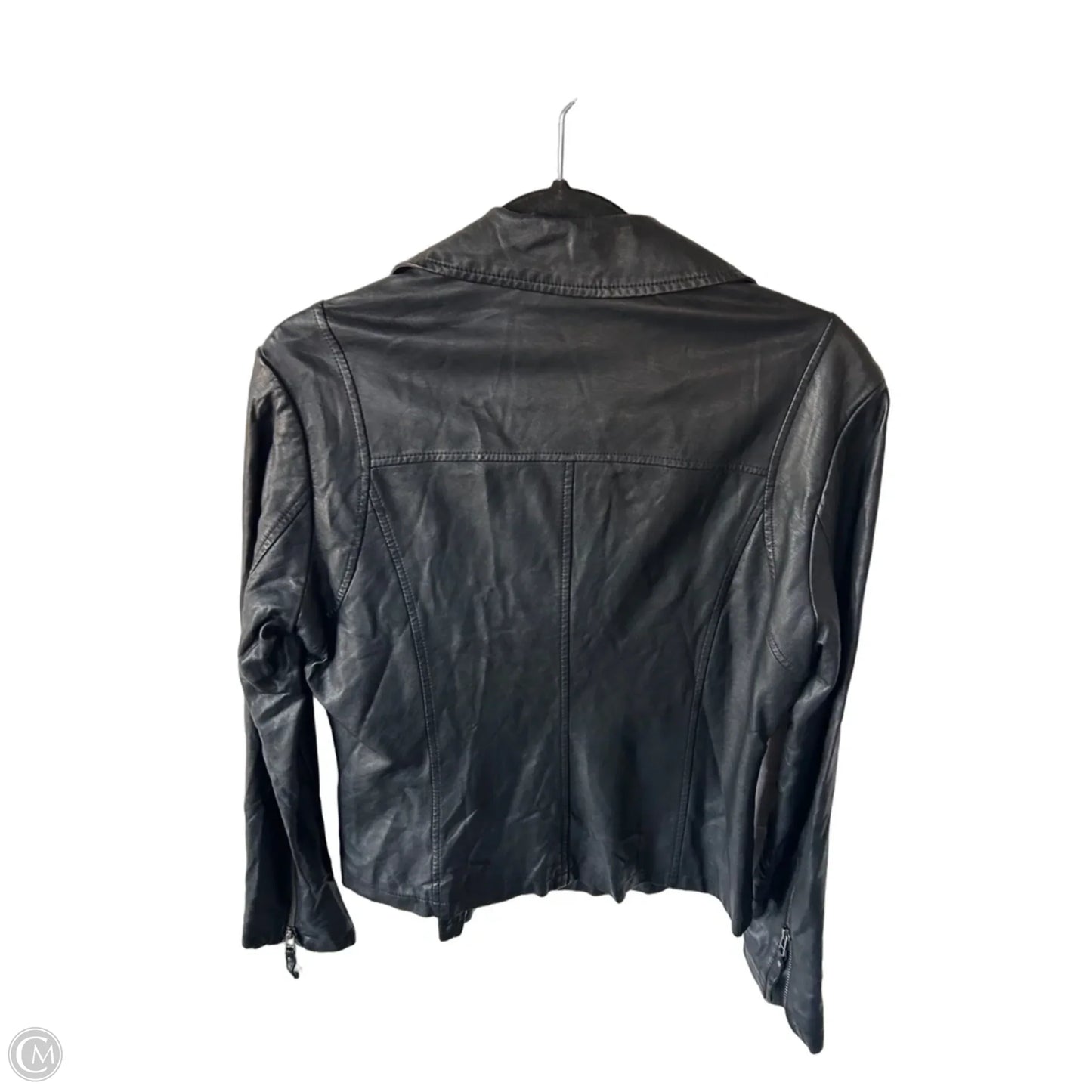 Jacket Moto By Max Studio In Black, Size: S