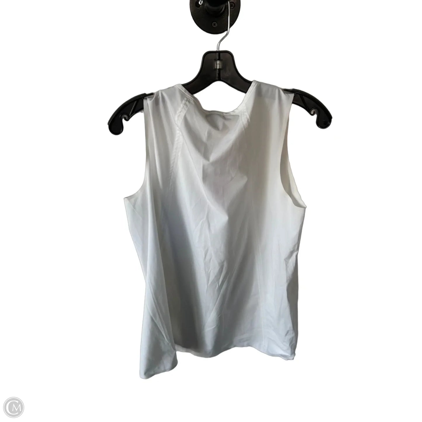 Athletic Top Short Sleeve By Athleta In White, Size: M