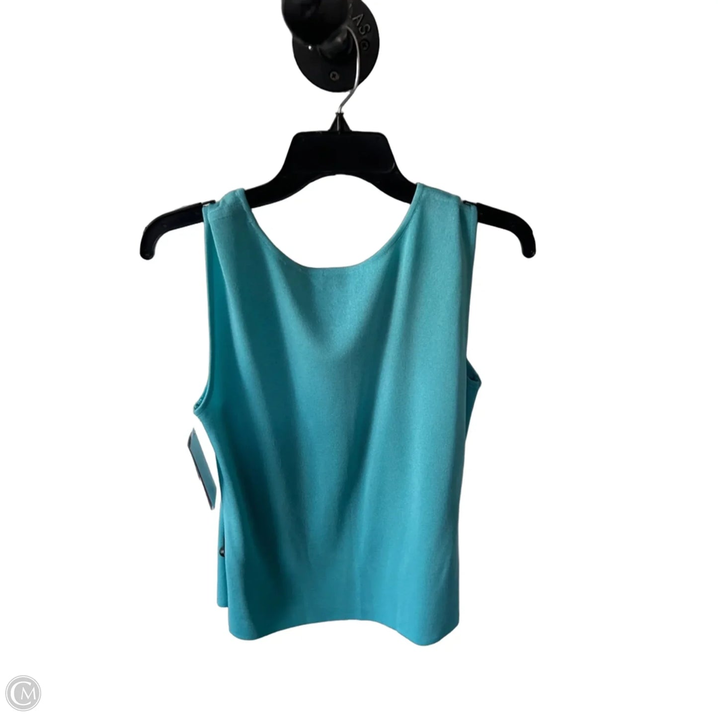 Vest Sweater By Misook In Blue, Size: Mp