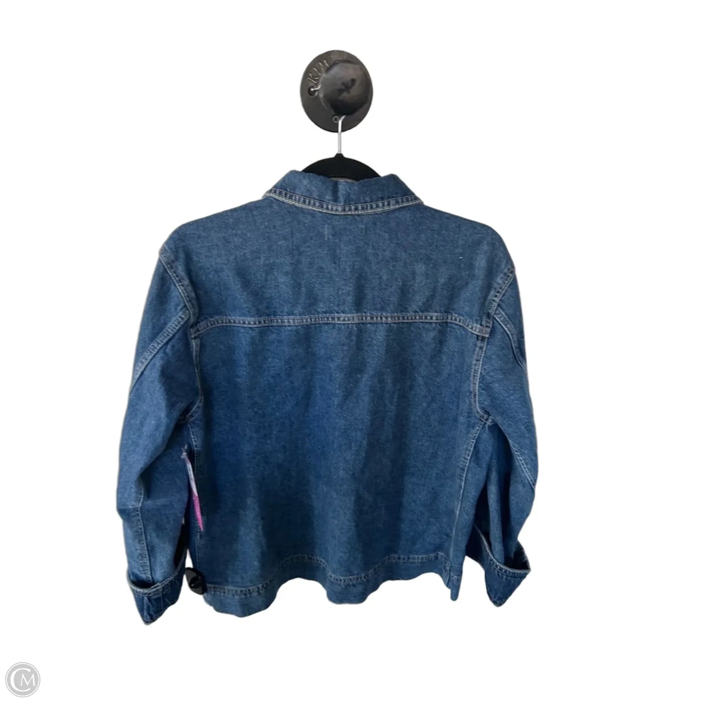 Jacket Denim By Dl1961 In Blue Denim, Size: S