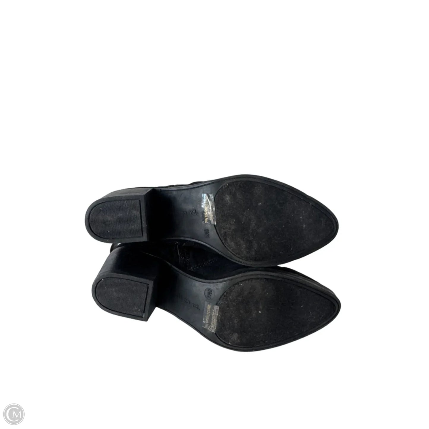 Boots Ankle Heels By Indigo Rd In Black, Size: 8.5