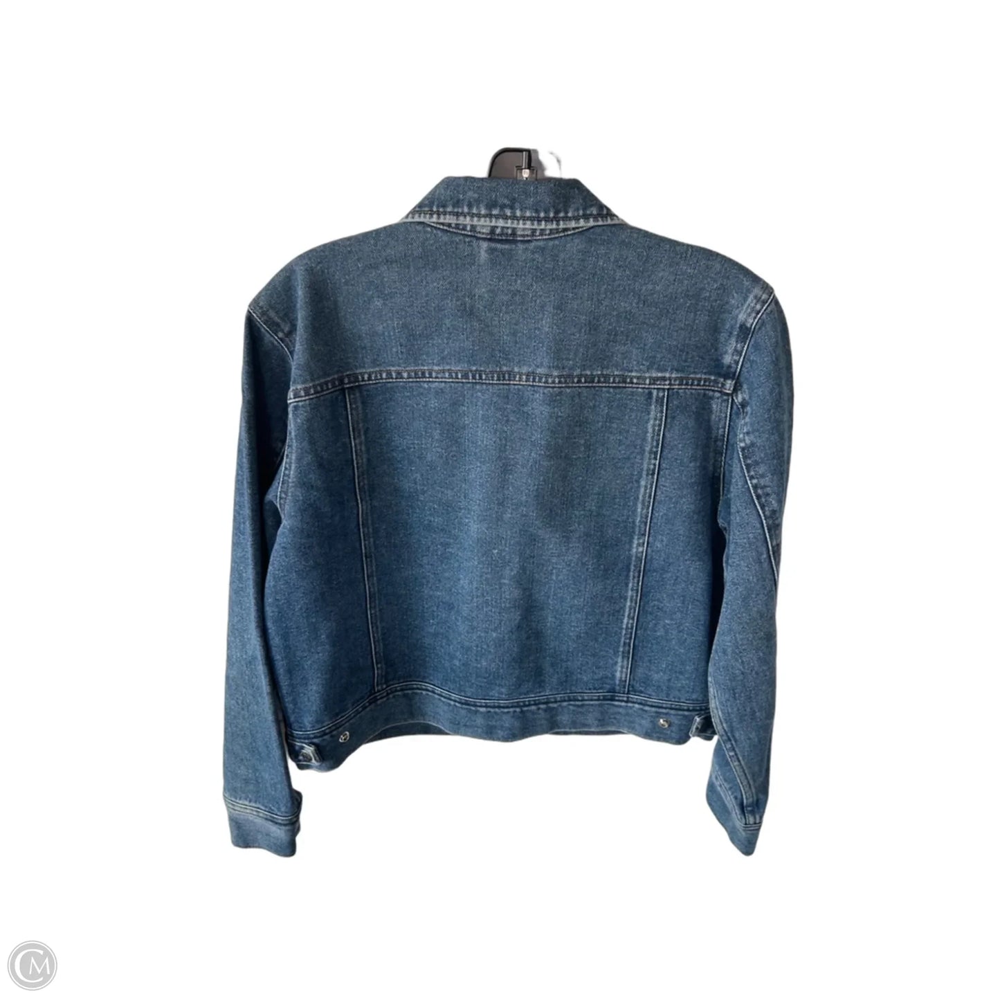 Jacket Denim By Lauren By Ralph Lauren In Blue Denim, Size: Mp