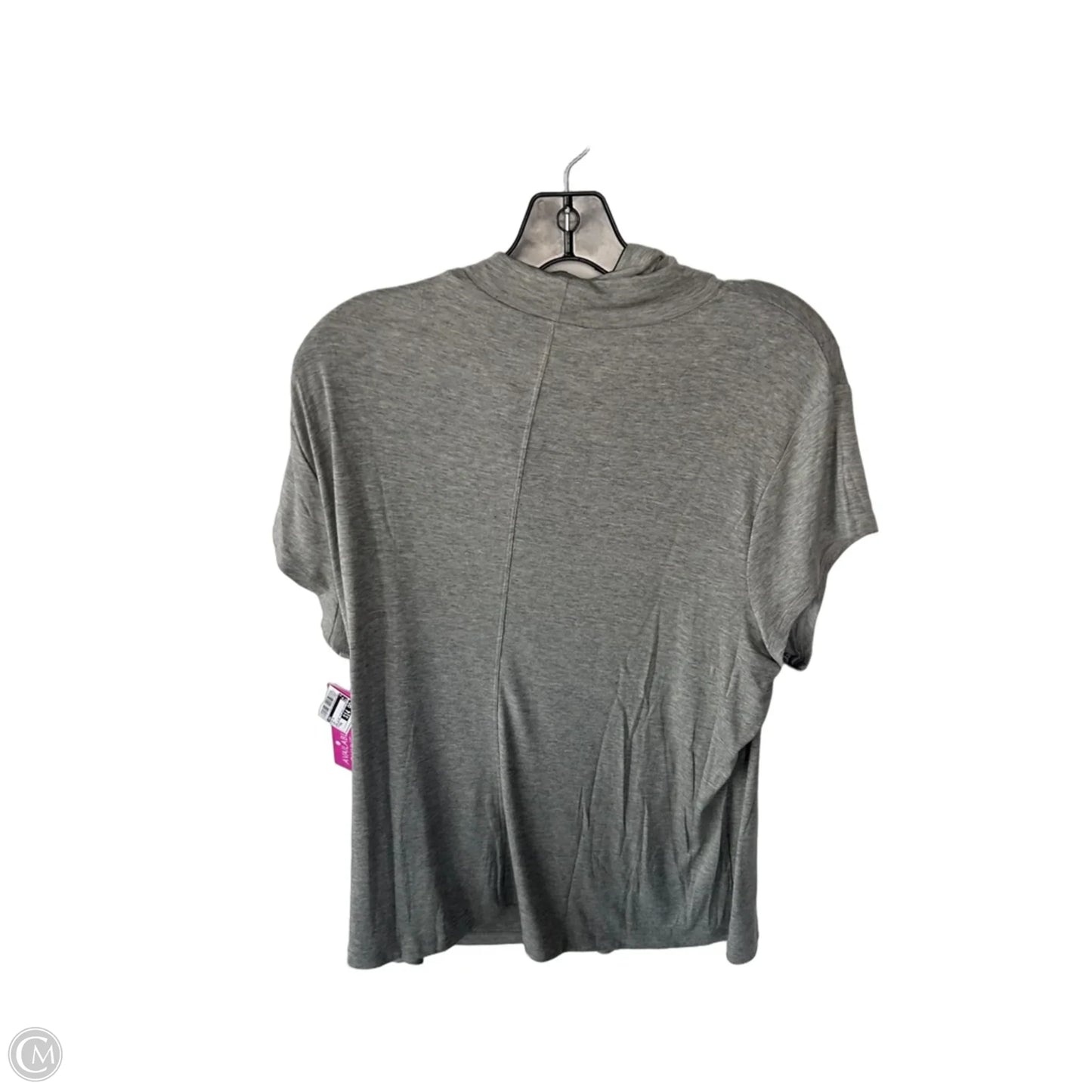 Top Short Sleeve By Cabi In Grey, Size: Xxl