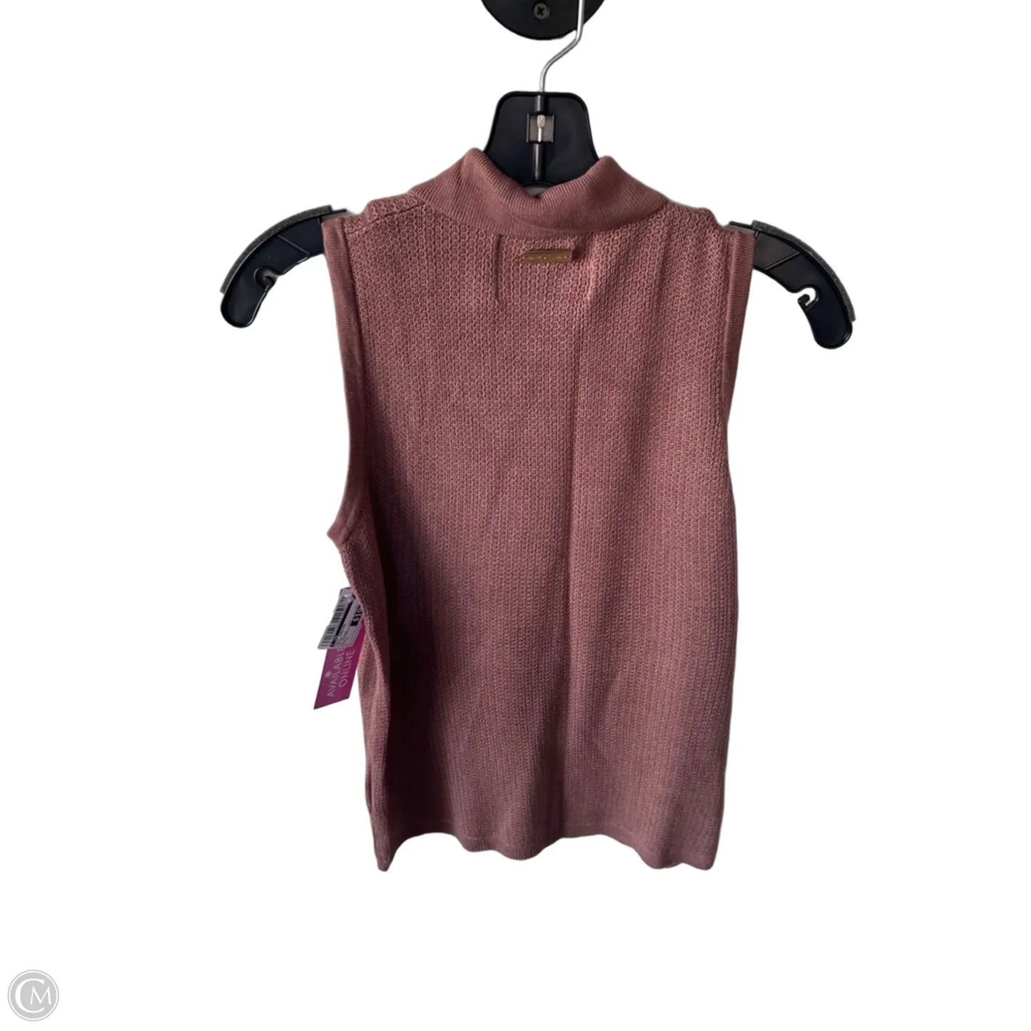 Vest Sweater By Cmc In Brown, Size: L