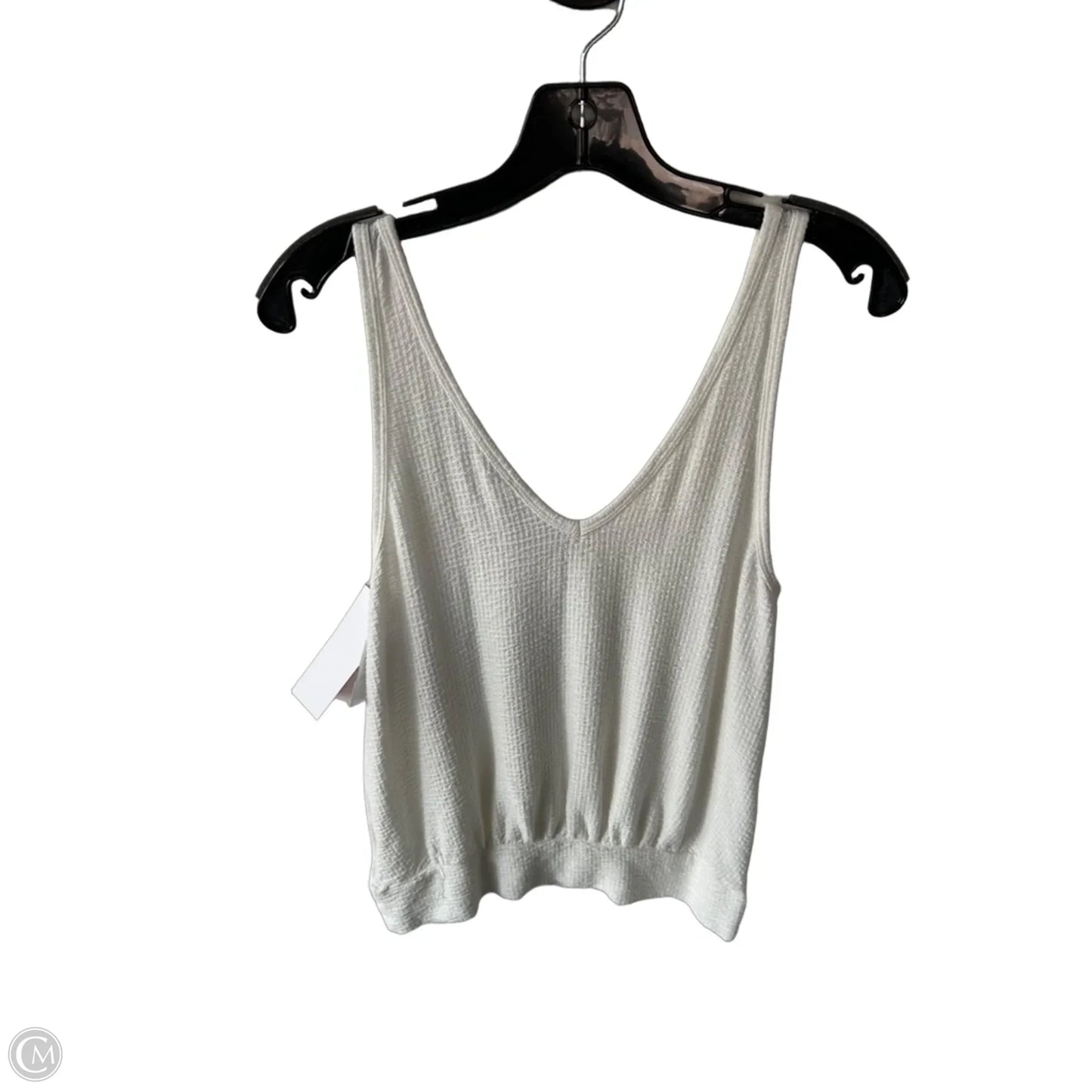Top Sleeveless By Anthropologie In White, Size: M