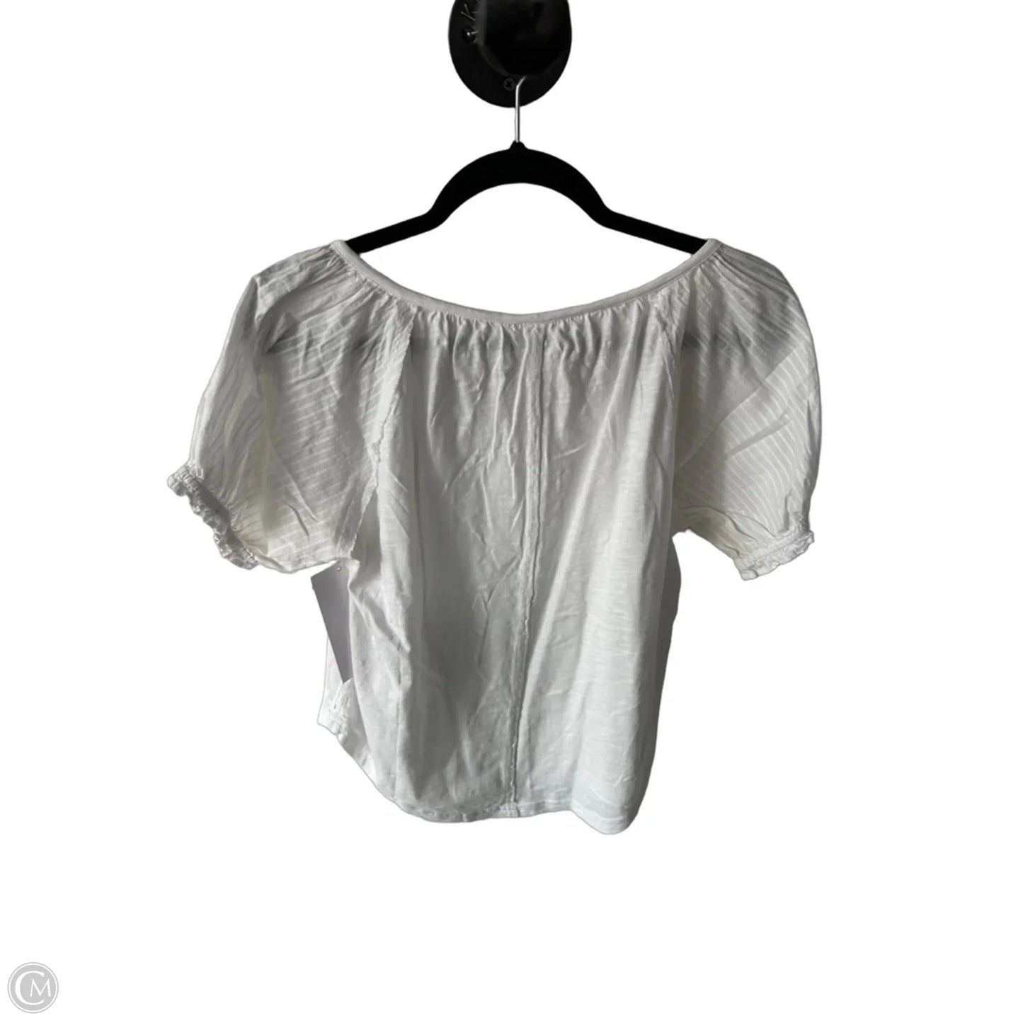 Top Short Sleeve By Pilcro In White, Size: S