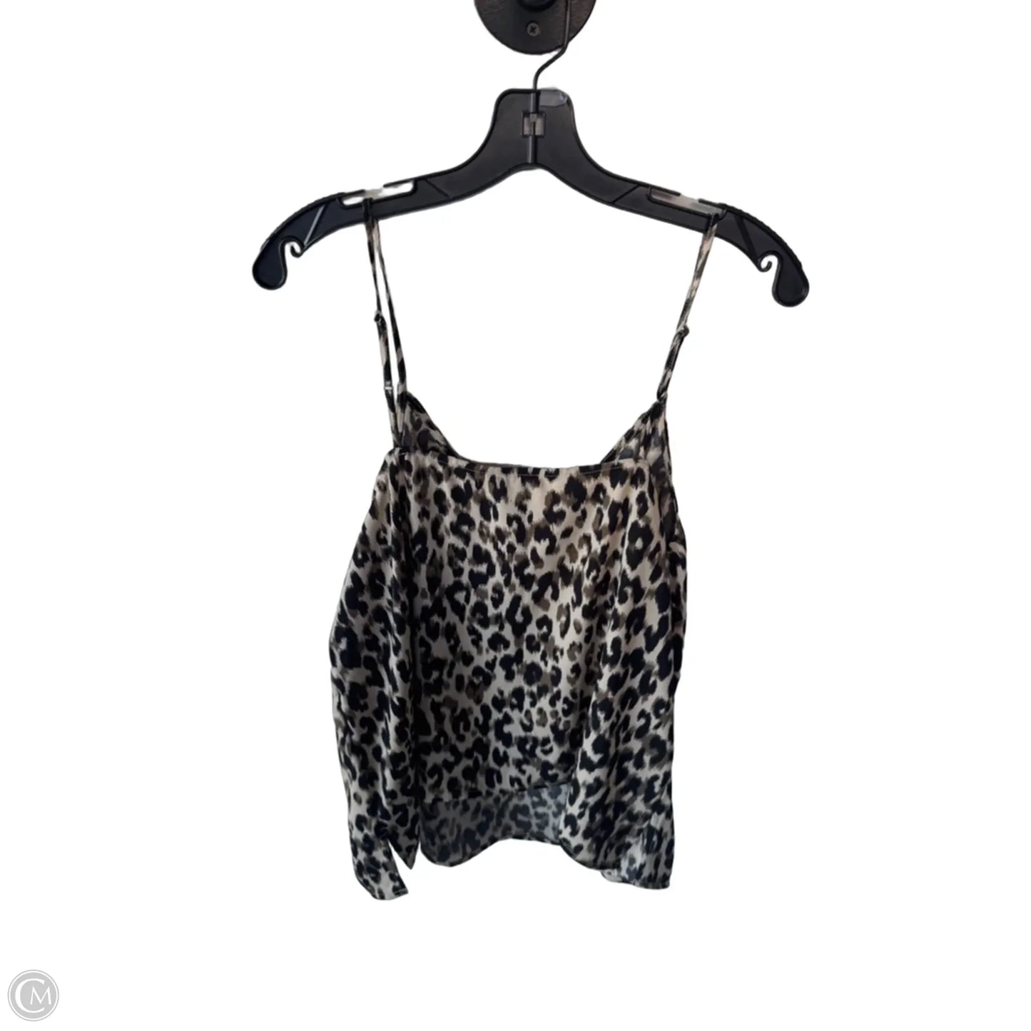 Top Cami By Halogen In Green & Tan, Size: Xl