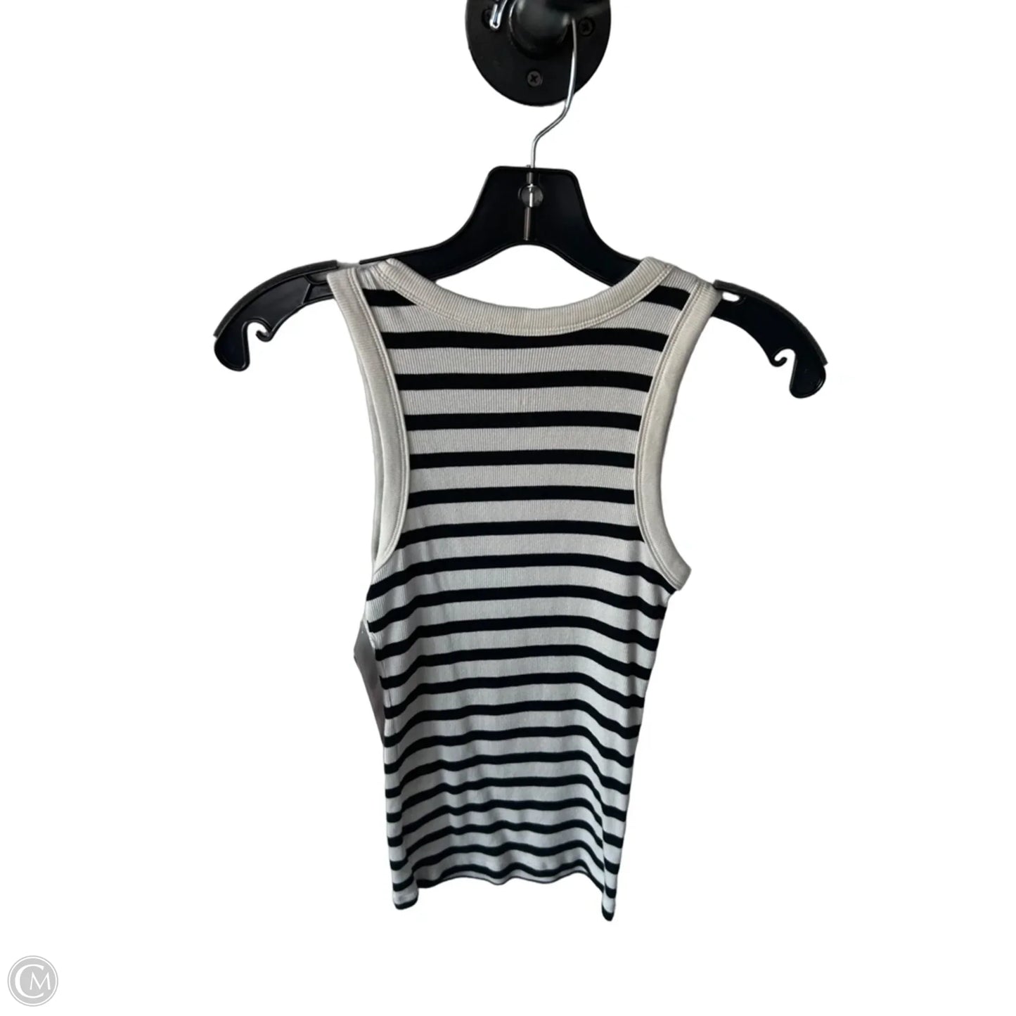 Tank Top By A New Day In Black & Cream, Size: Xs