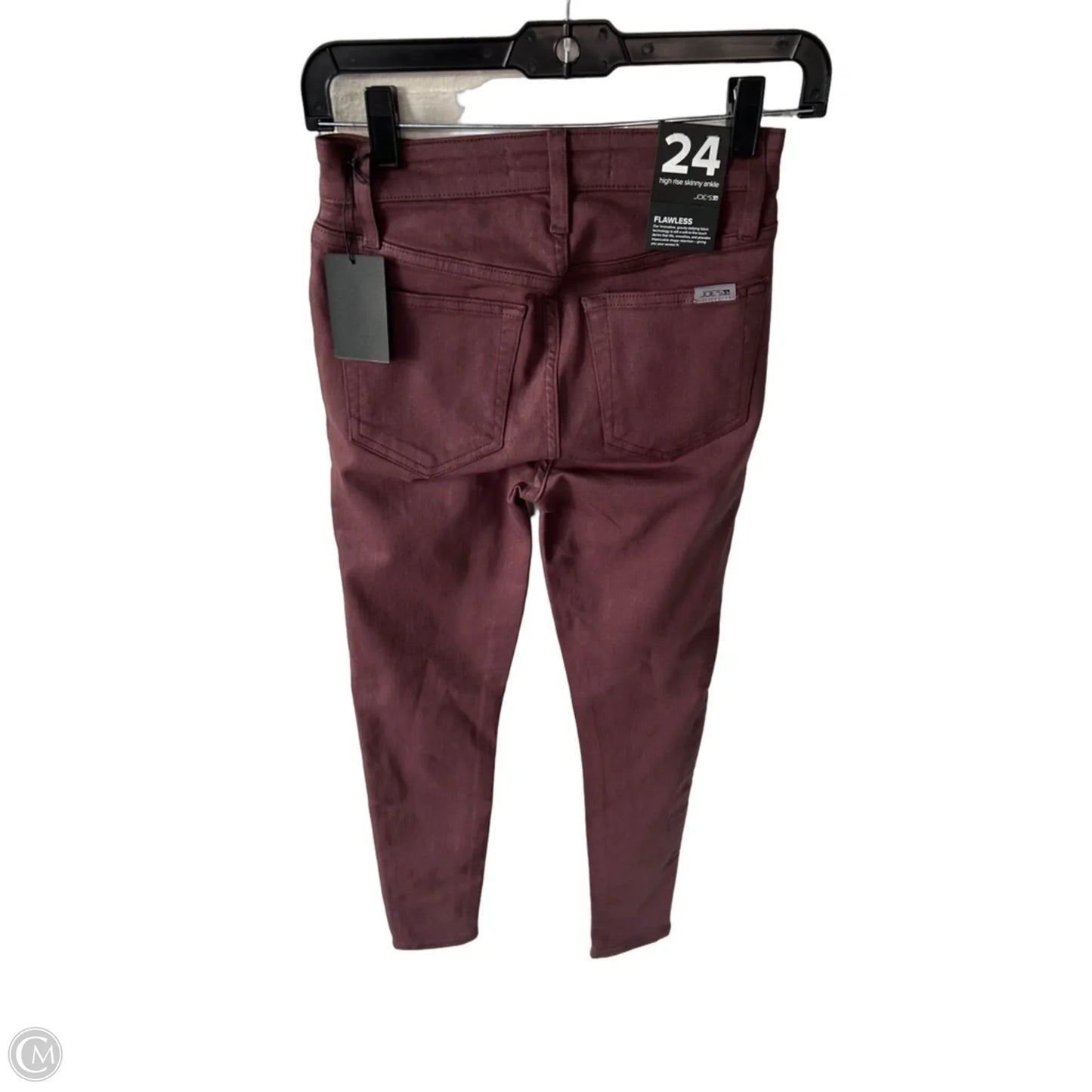 Jeans Skinny By Joes Jeans In Red Denim, Size: 0