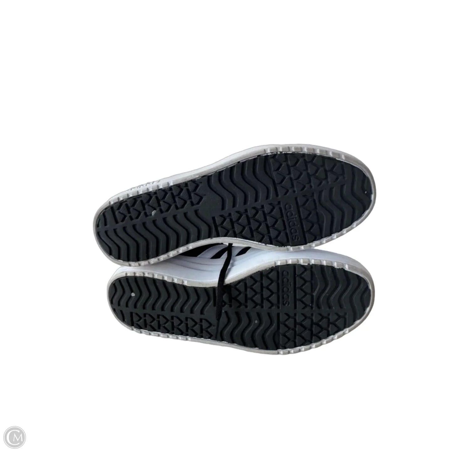 Shoes Sneakers By Adidas In Black & White, Size: 9