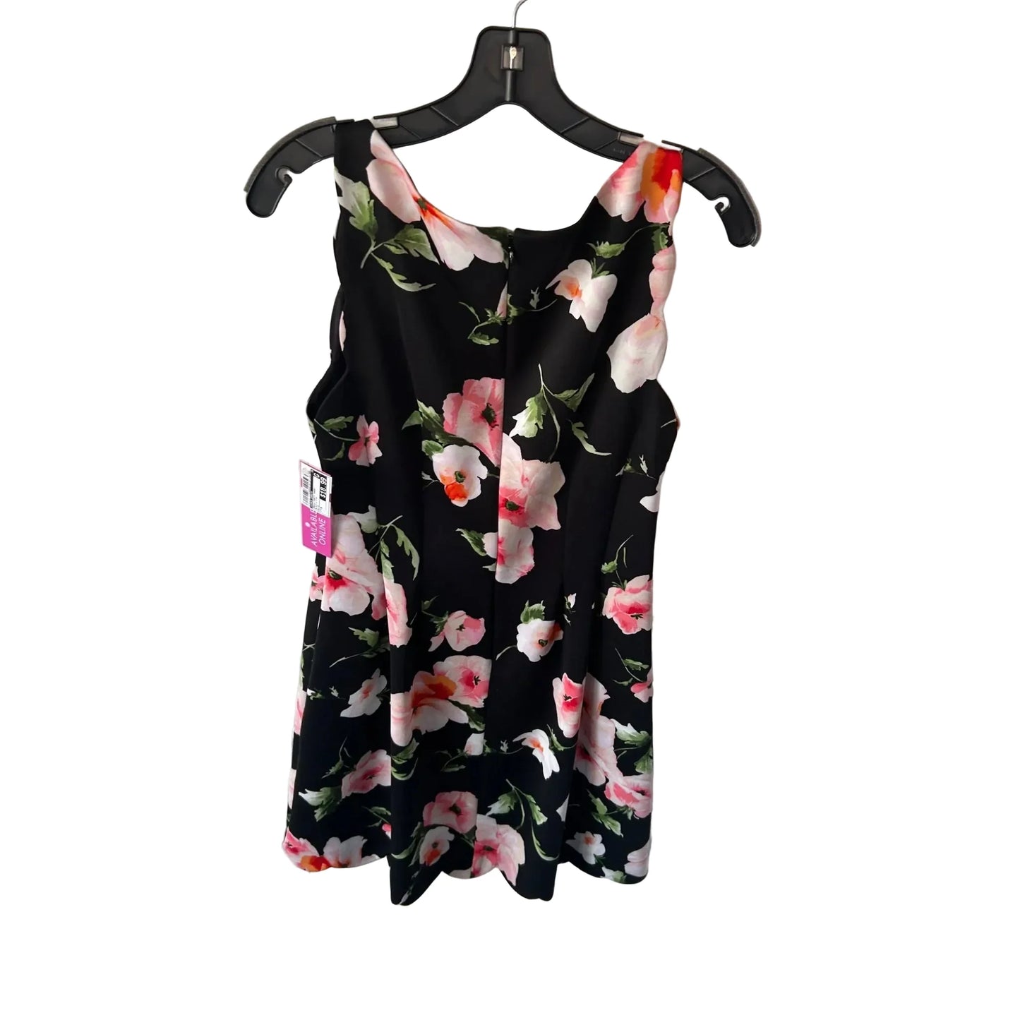 Dress Party Short By Vince Camuto In Black & Pink, Size: M